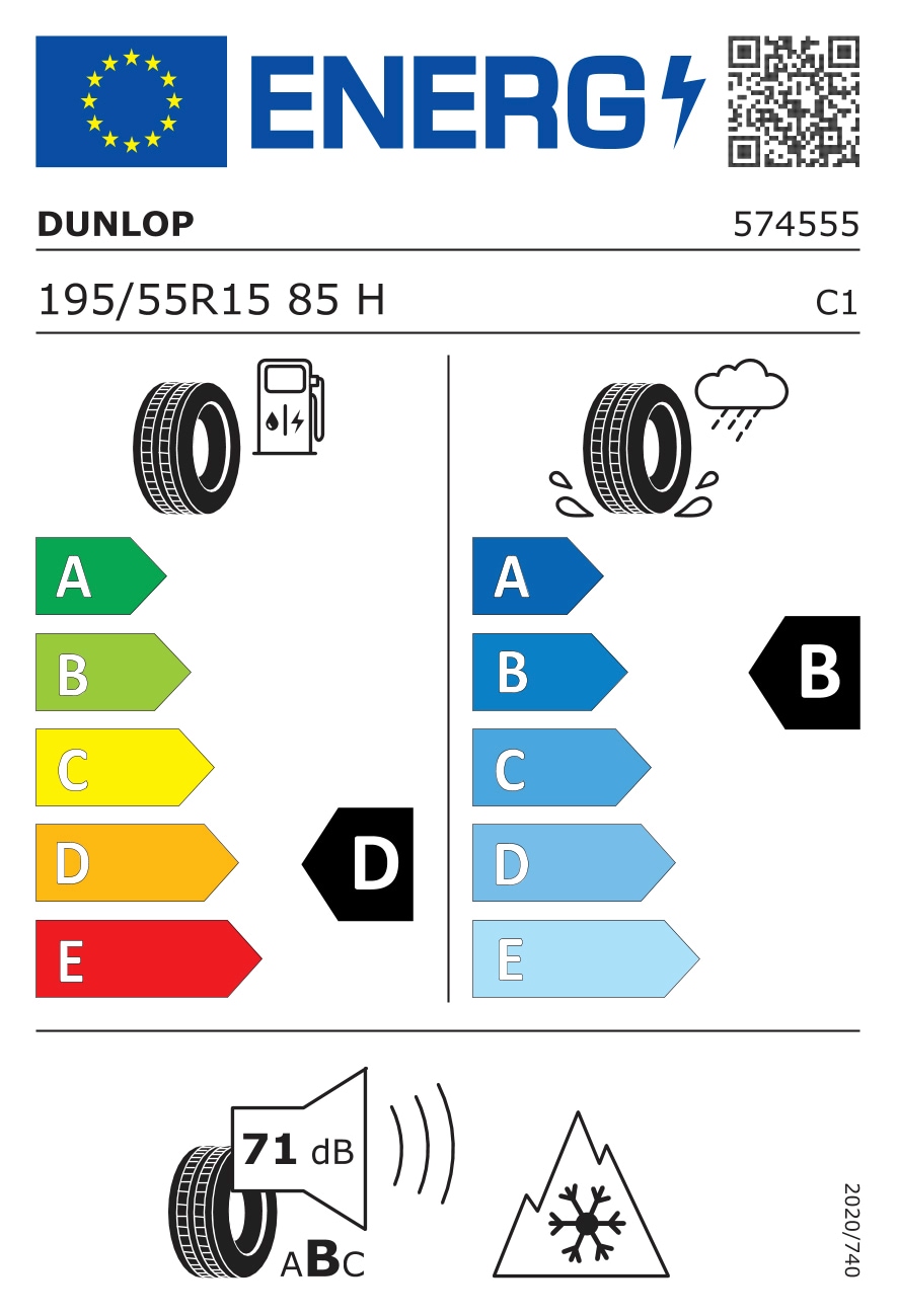 Dunlop Winterreifen »WINTER SPORT-5«, (1 St.), 195/55 R15 85H | BAUR