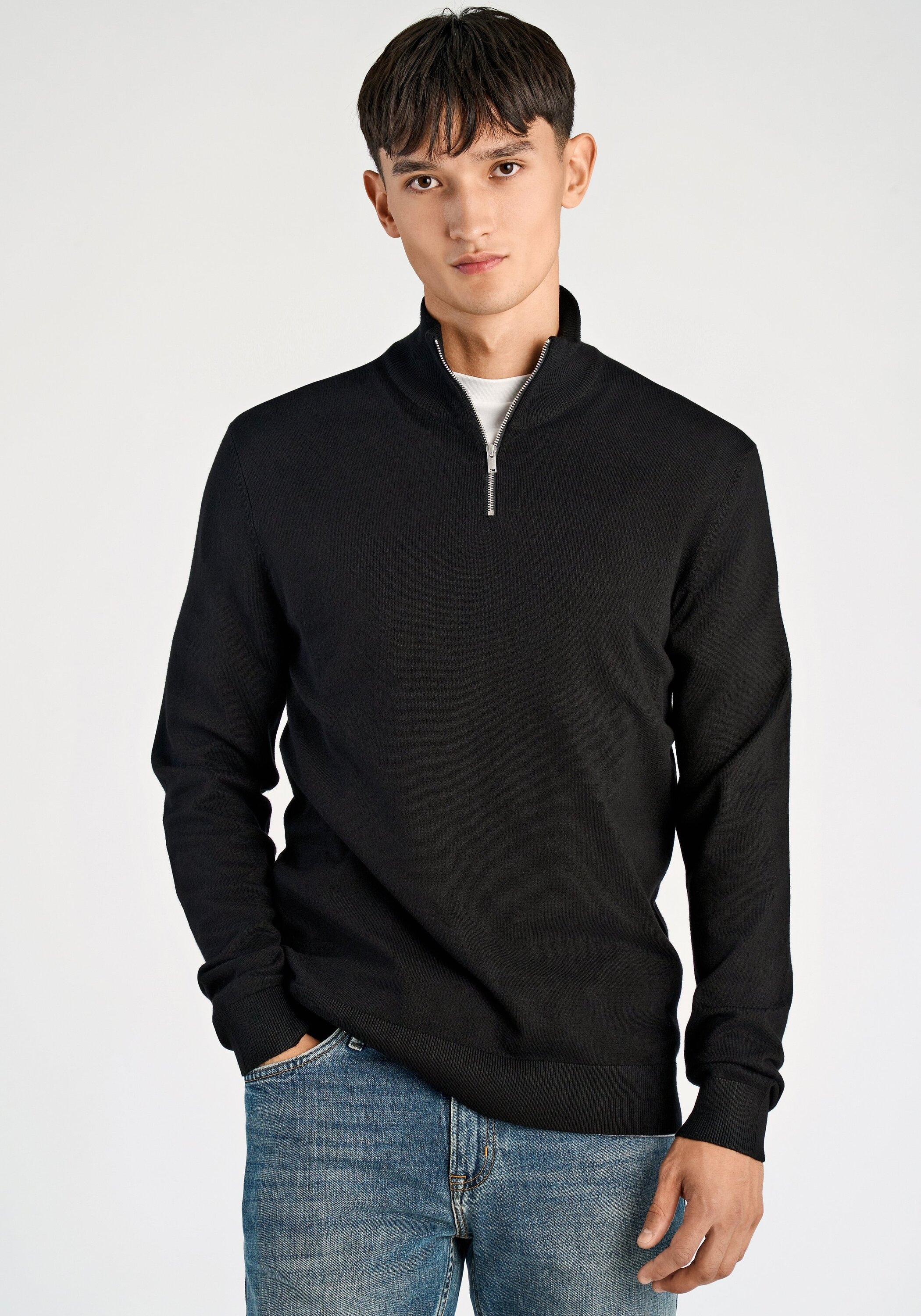 JUNK de LUXE Troyer "Troyer Slim Fit" günstig online kaufen