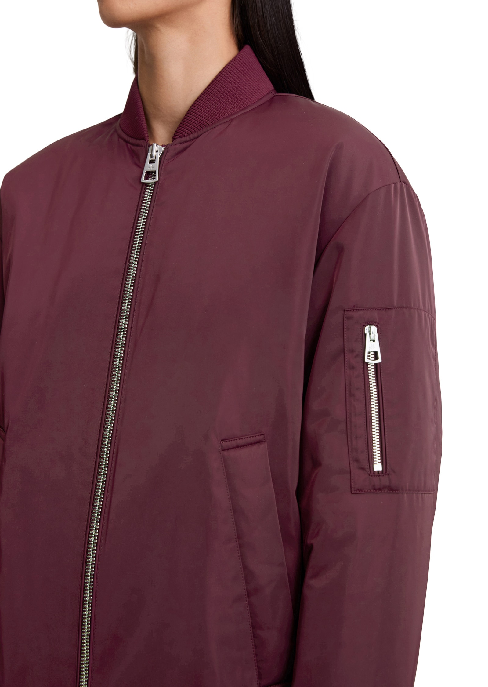 Marc O'Polo Kurzmantel »aus recyceltem Polyester-Twill«