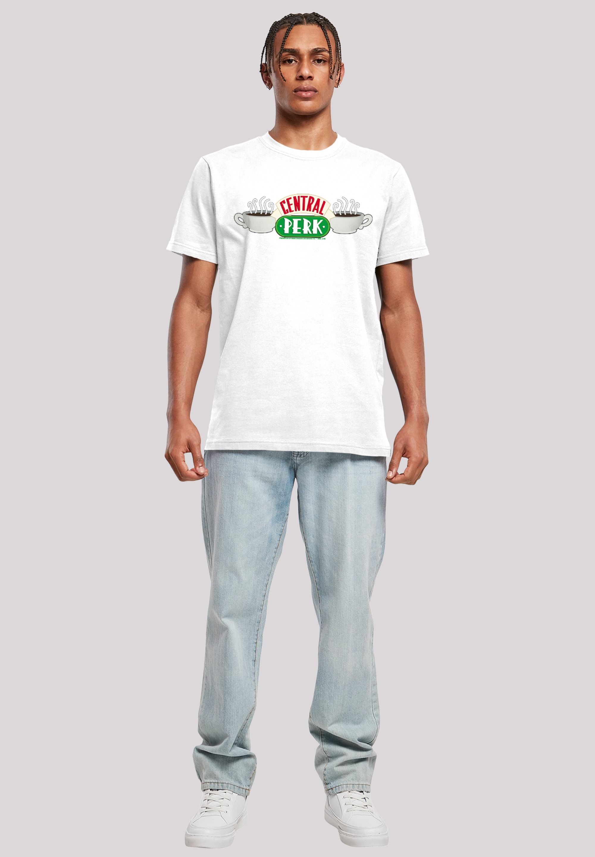 F4NT4STIC T-Shirt »FRIENDS TV Serie Central Perk BLK«, Print