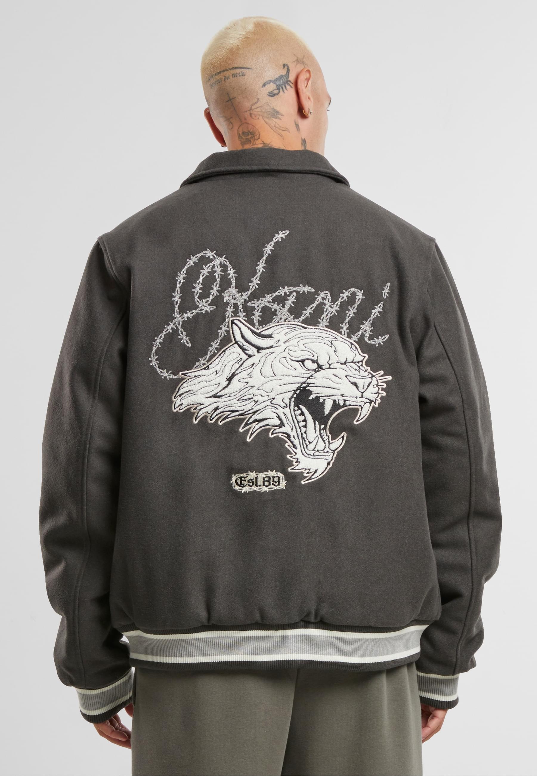 Karl Kani Collegejacke »Karl Kani Kani Snow Tiger College Jacket«, (1 St.), ohne Kapuze