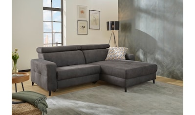 Ecksofa »Doppio, mit elektromotorischer Relaxfunktion und«