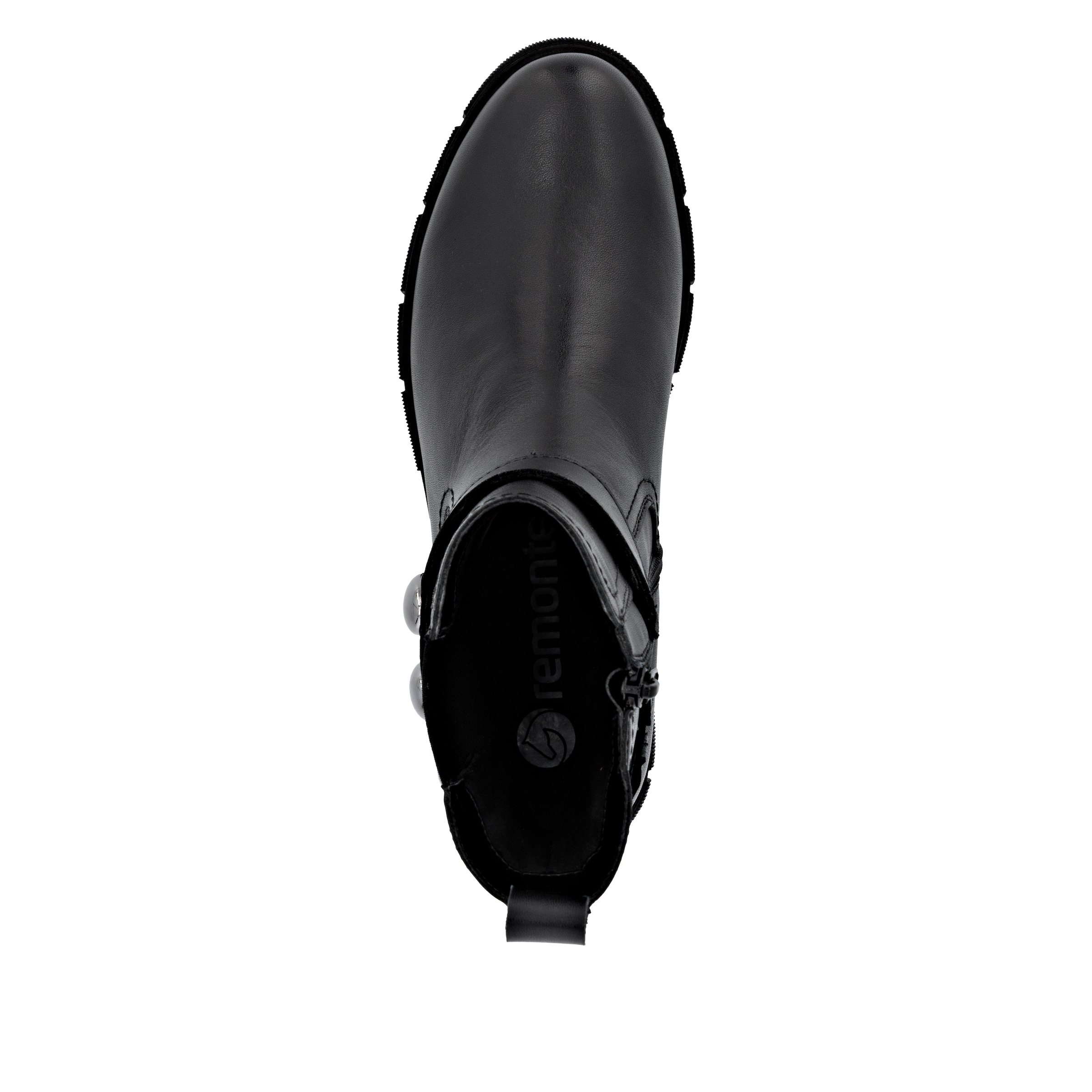 Remonte Chelseaboots, Boots, Stiefelette, Profilsohle, Stretcheinsatz und Reißverschluss