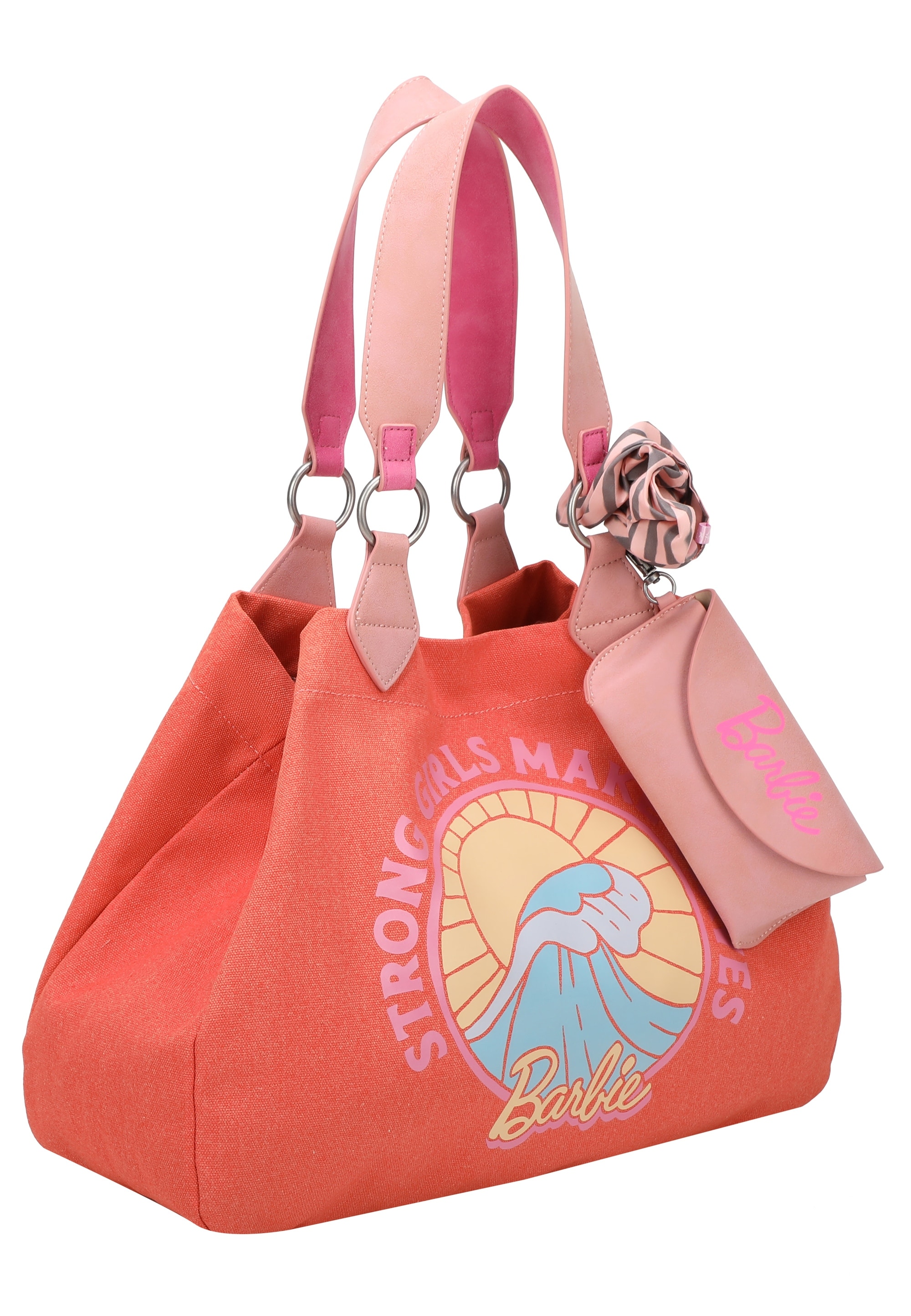 Fritzi aus Preußen Henkeltasche »Izzy Medium Big Wave Limited Barbie«, mit abnehmbarem Brillenetui