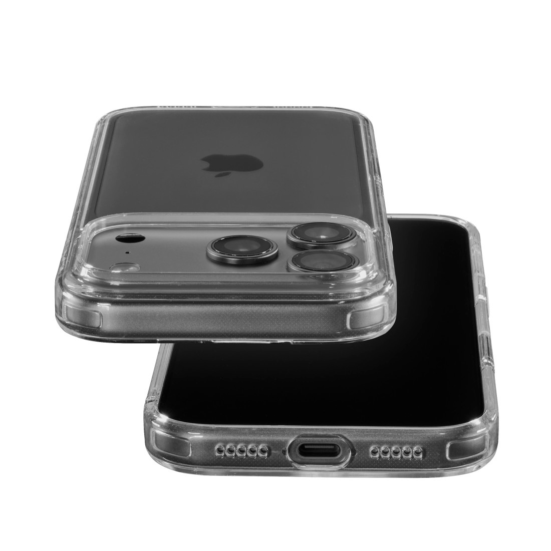BLACKROCK Smartphone-Hülle »Handyhülle transparent für Apple iPhone 17 Pro und 18 Pro« Smartphones Anti-Vergilbung, 2H-Kratzhärte, Stoßschutz, Kameraschutz