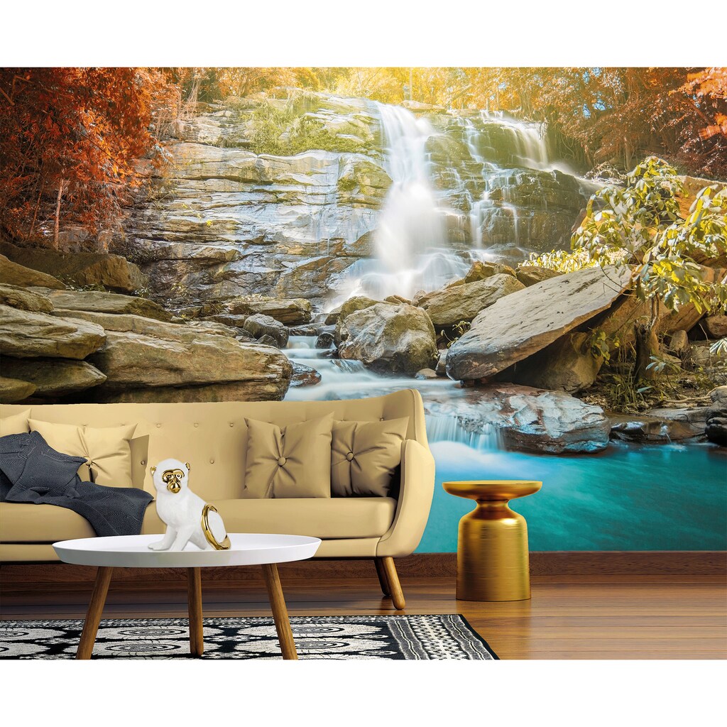 living walls Fototapete »Designwalls Waterfall«