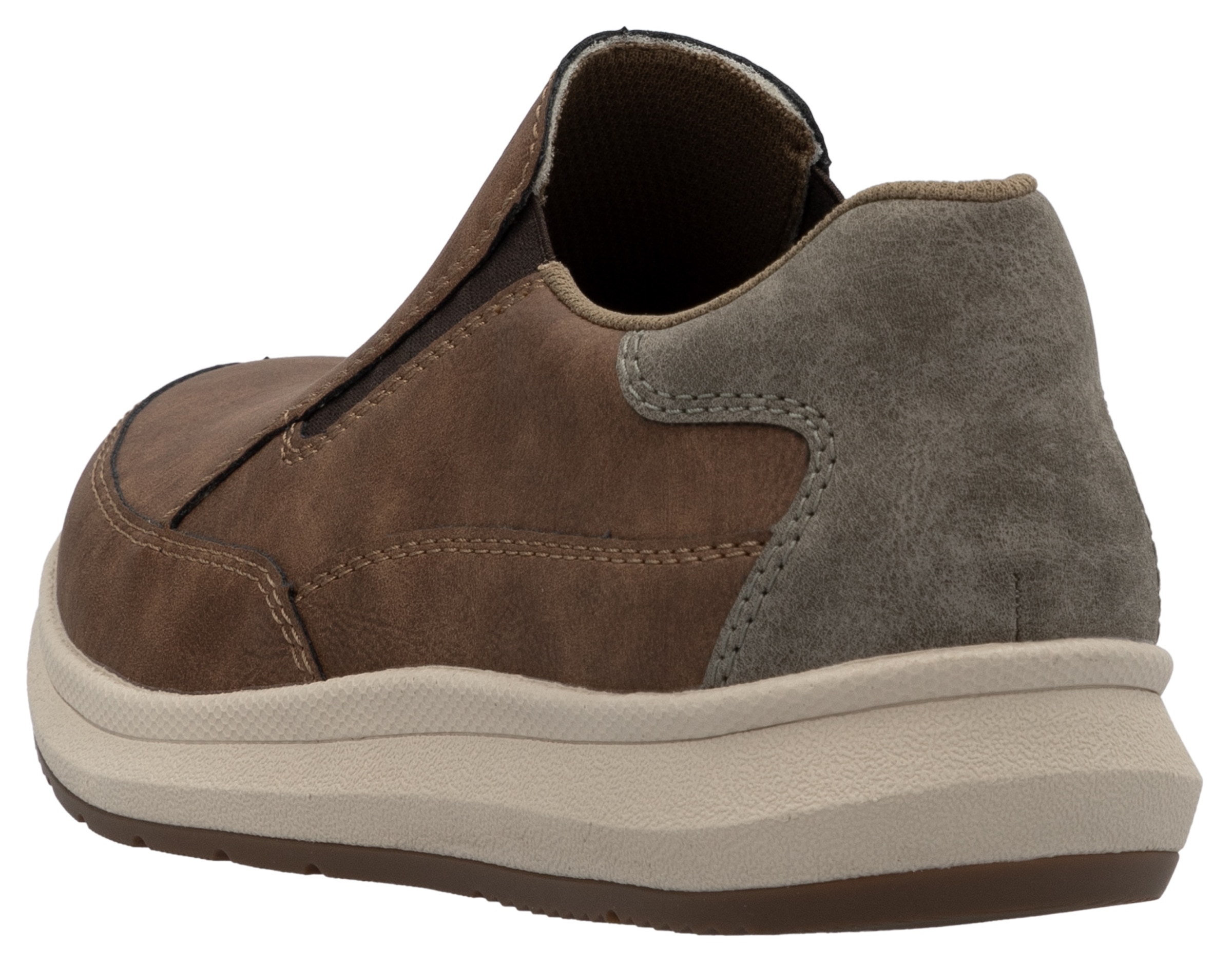 Rieker Slipper, Slip-on-Sneaker, Halbschuh, Loafer, Freizeitschuh mit Gummizug