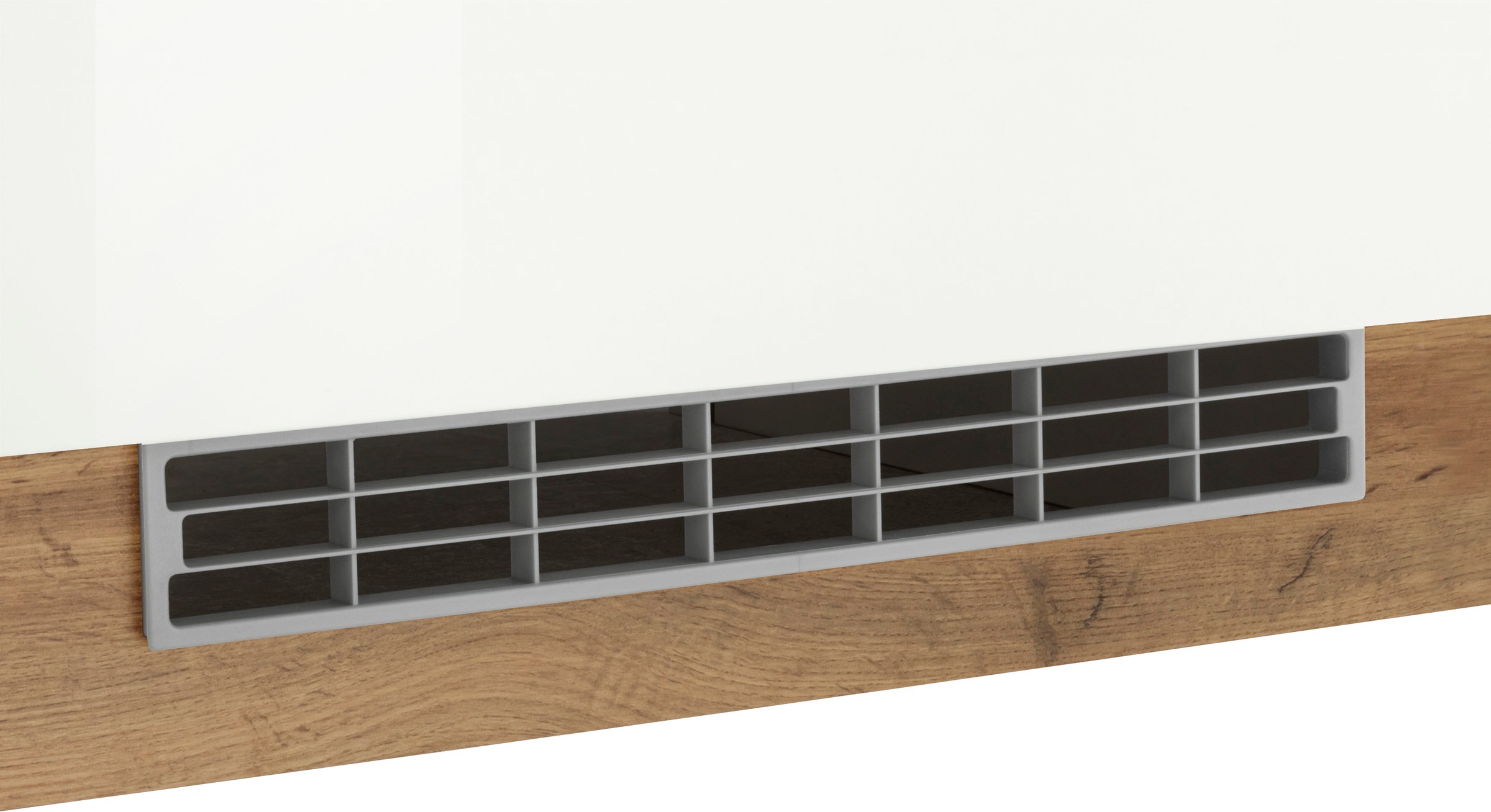 KOCHSTATION Küchenzeile »KS-Brindisi Breite 270 cm«, wahlweise mit E-Geräten und Induktion, mit MDF-Fronten und Regal