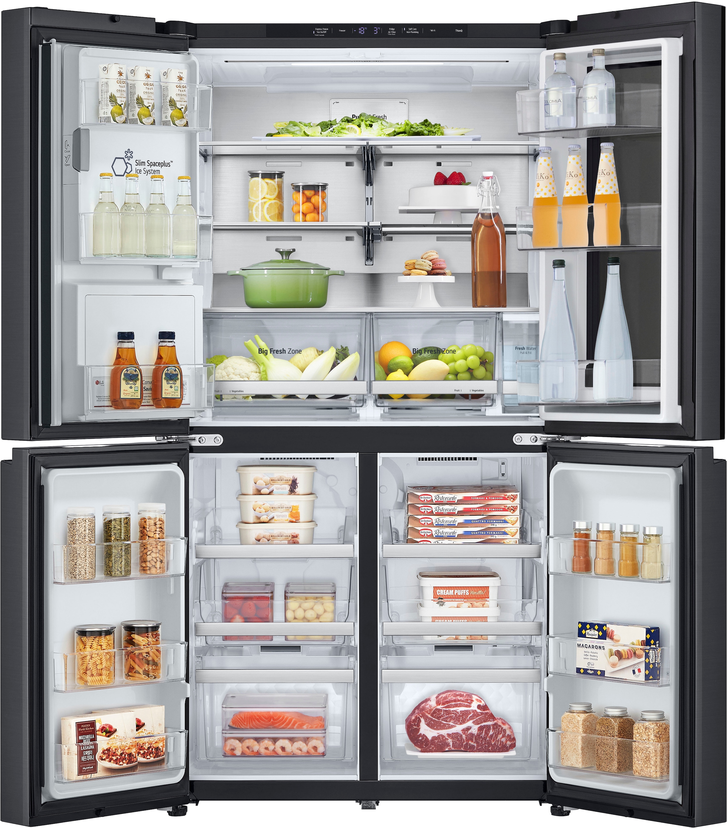 LG Multi Door InstaView® Multi-Door »GMG961NPKE« 179,2 cm hoch 91,4 cm breit