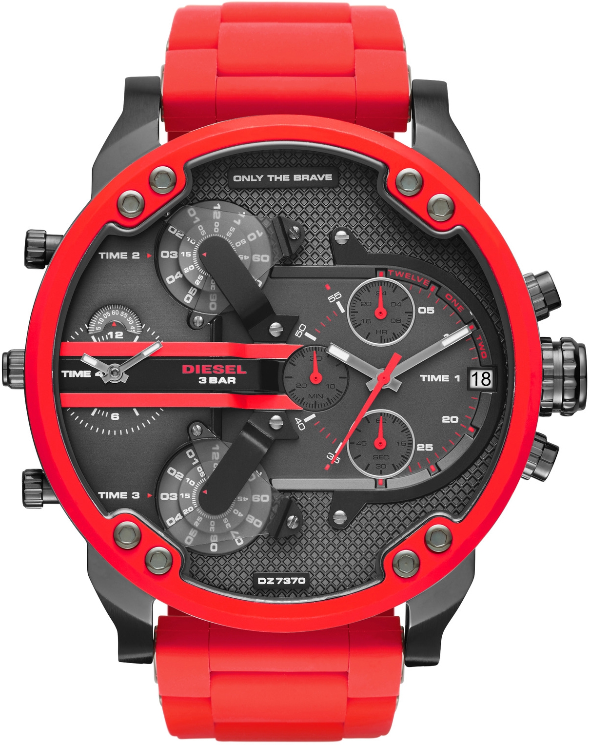 Diesel Chronograph »Mr. Daddy 2.0, DZ7370«, Quarzuhr, Armbanduhr, Herrenuhr, Stoppfunktion