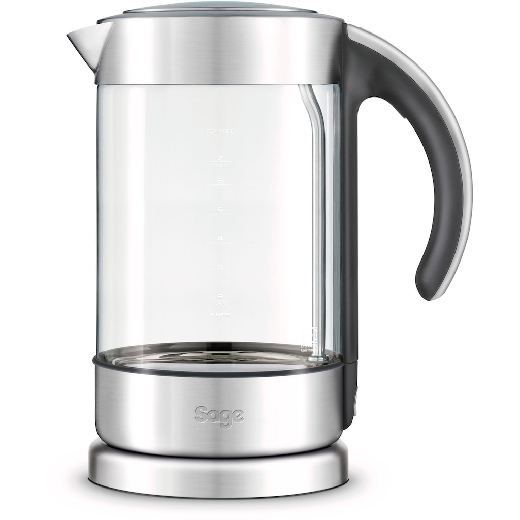 Sage Wasserkocher »the Crystal Clear, SKE750CLR«, 1,7 l, 3000 W