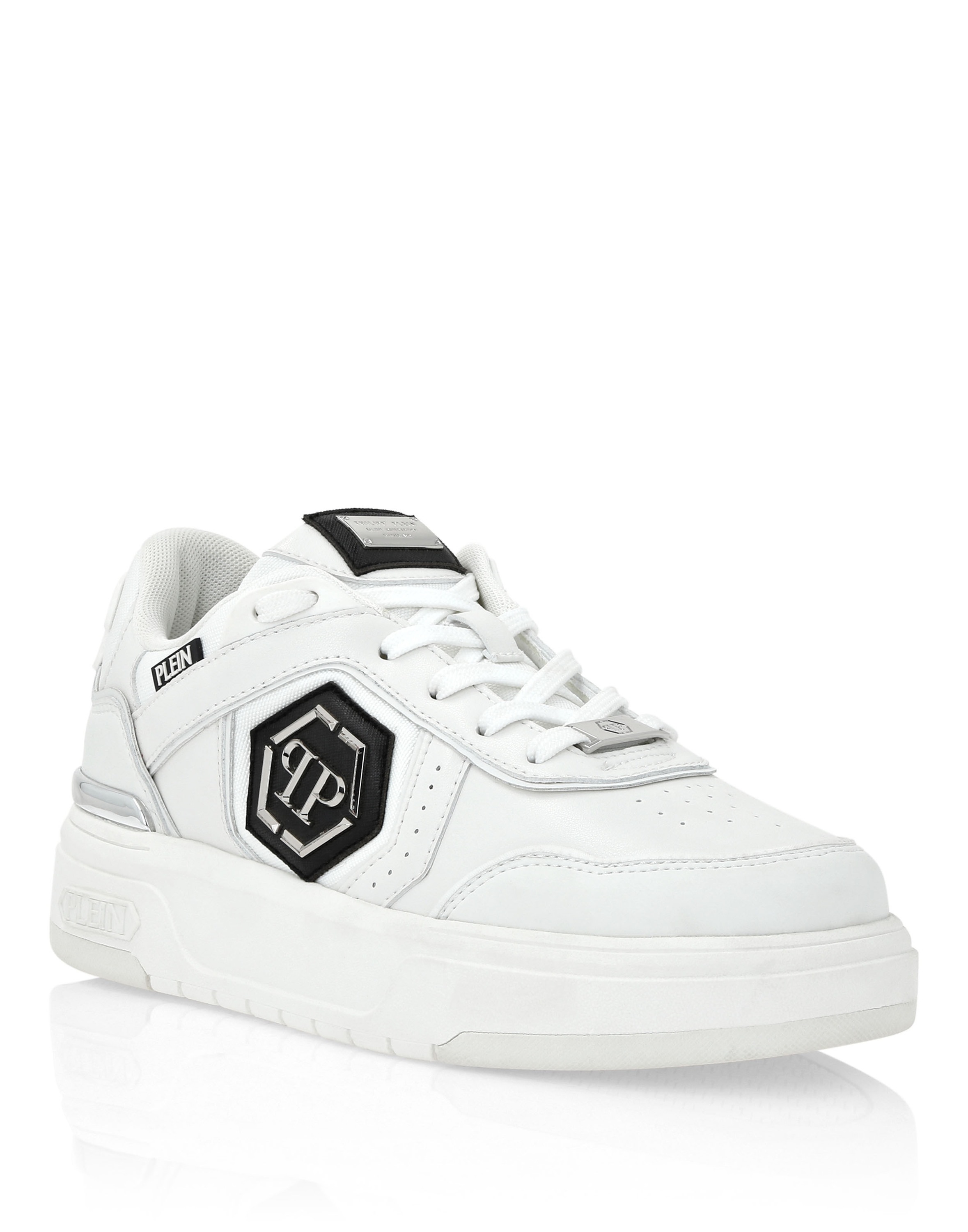 PHILIPP PLEIN Damen Sneaker "Predator", Gr. 4601, weiß, Schuhe