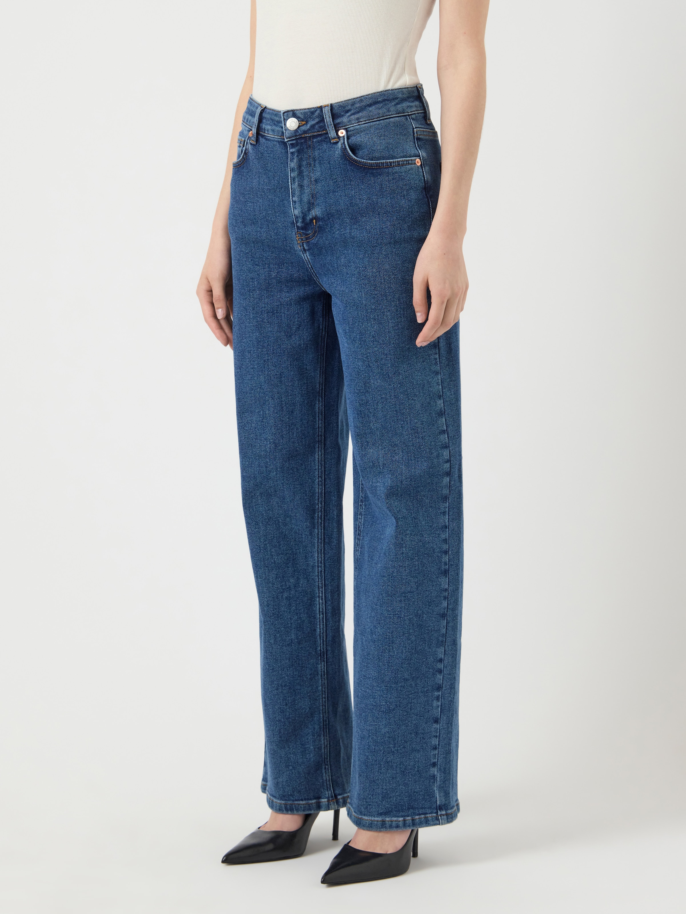 Y.A.S High-waist-Jeans "YASROSIE HW DENIM JEANS S. NOOS" günstig online kaufen
