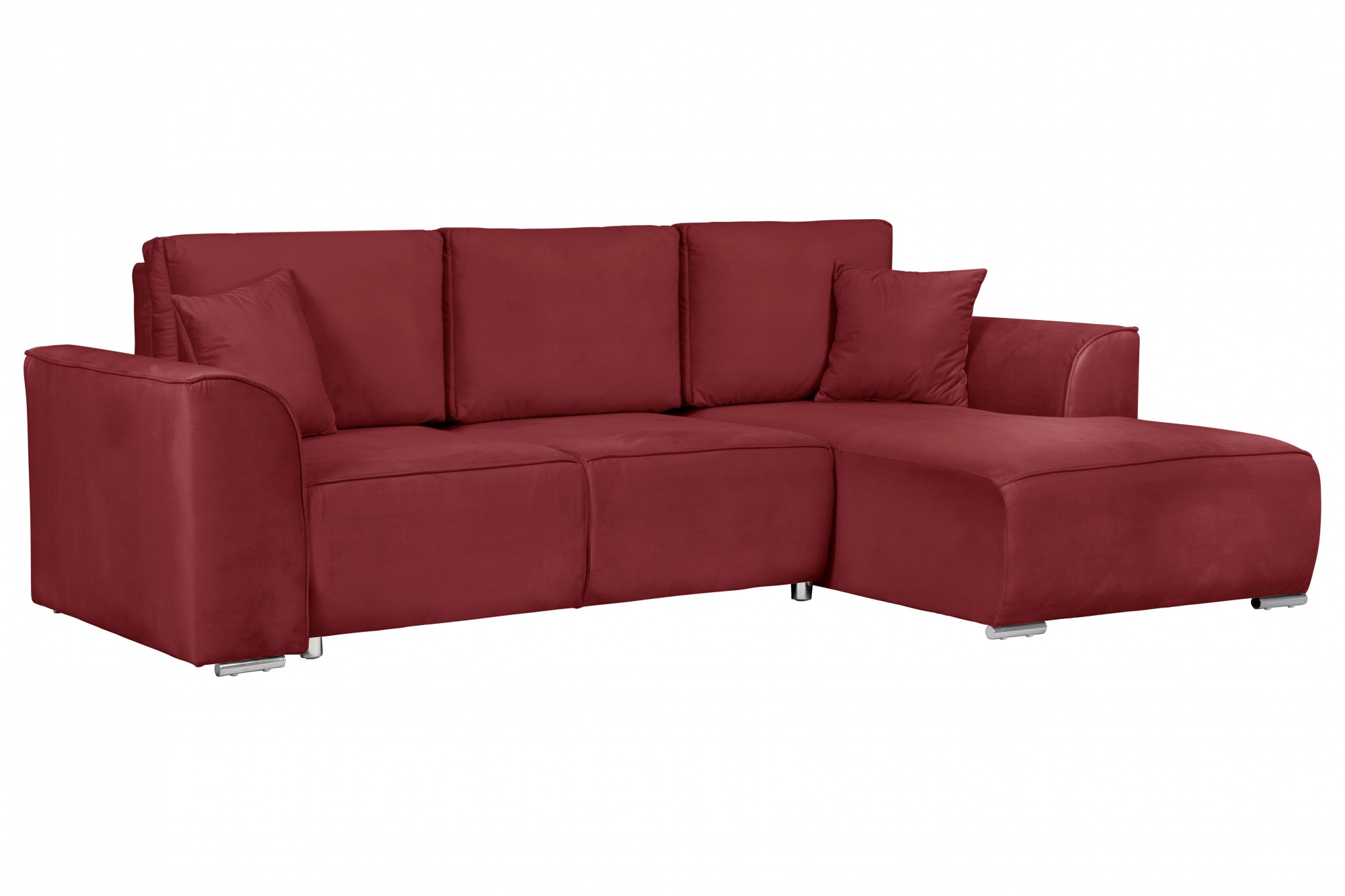 INOSIGN Ecksofa »BEATRICE optionale Schlafsofa mit Bettkasten, B/T/H: 265/170/86 cm«, L-Form, wahlweise auch mit Bettfunktion und Bettkasten