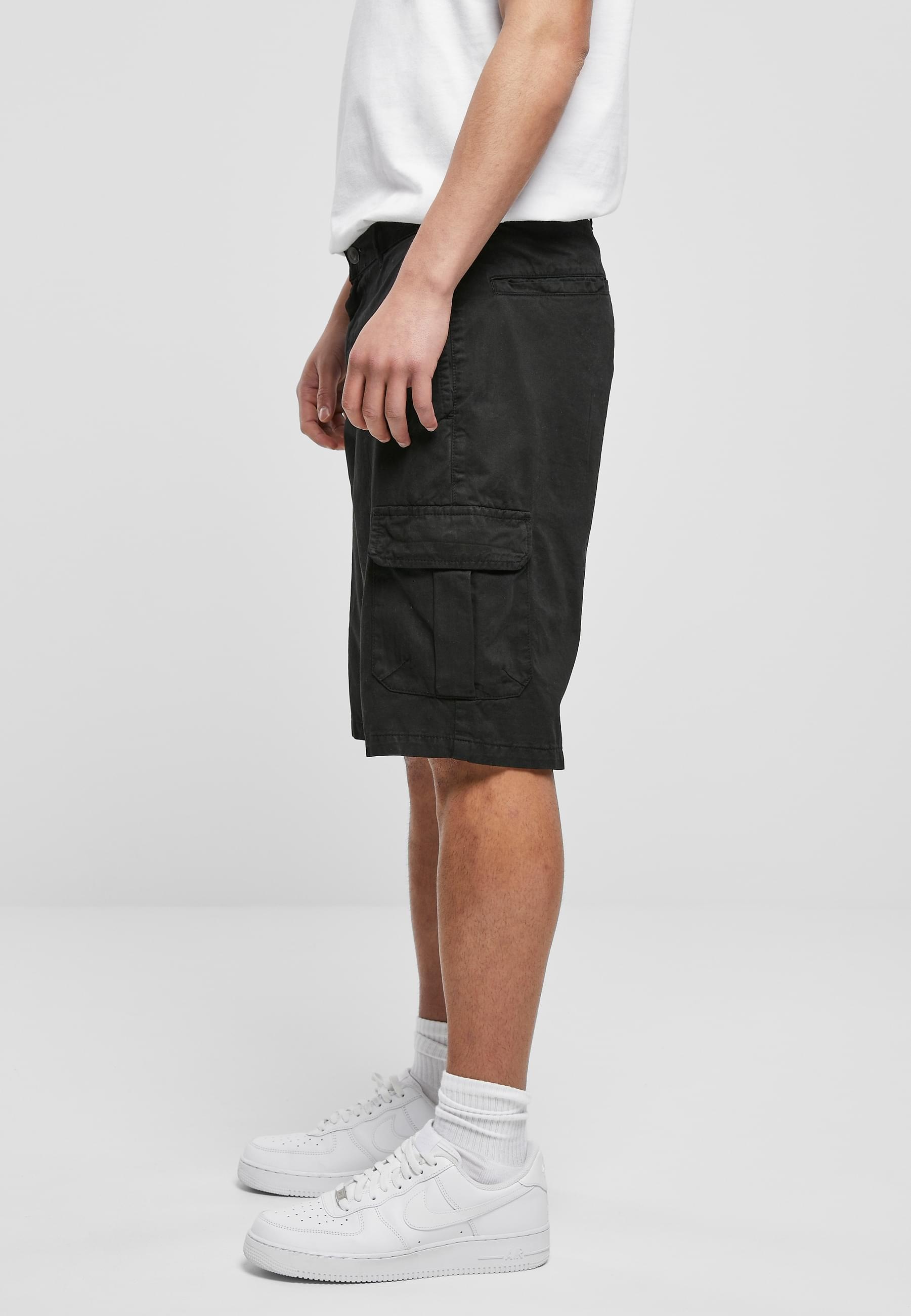 URBAN CLASSICS Stoffhose »Urban Classics Herren Big Cargo Bermuda«, (1 tlg.)