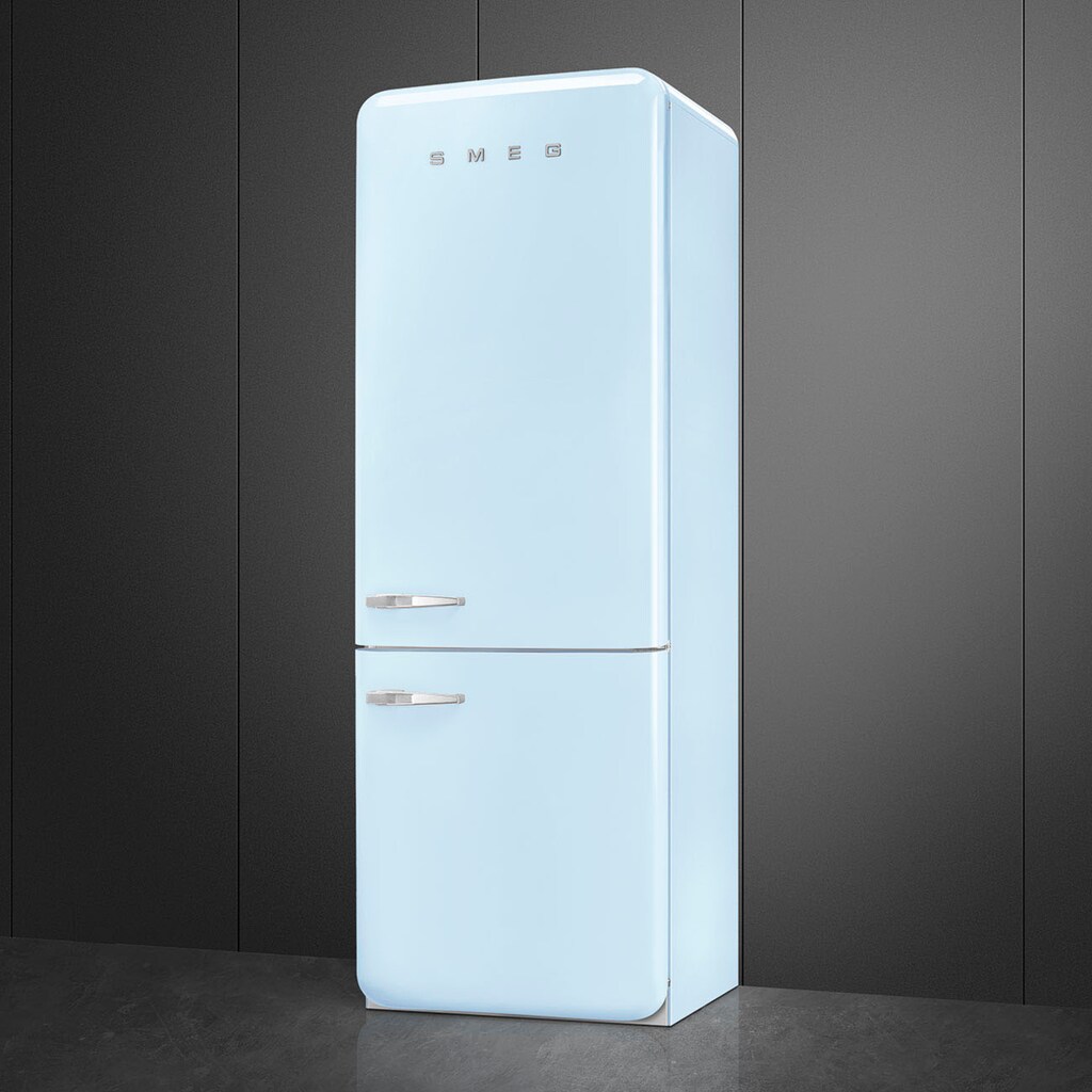 Smeg Kühl-/Gefrierkombination, FAB38RPB5, 205 cm hoch, 70,6 cm breit