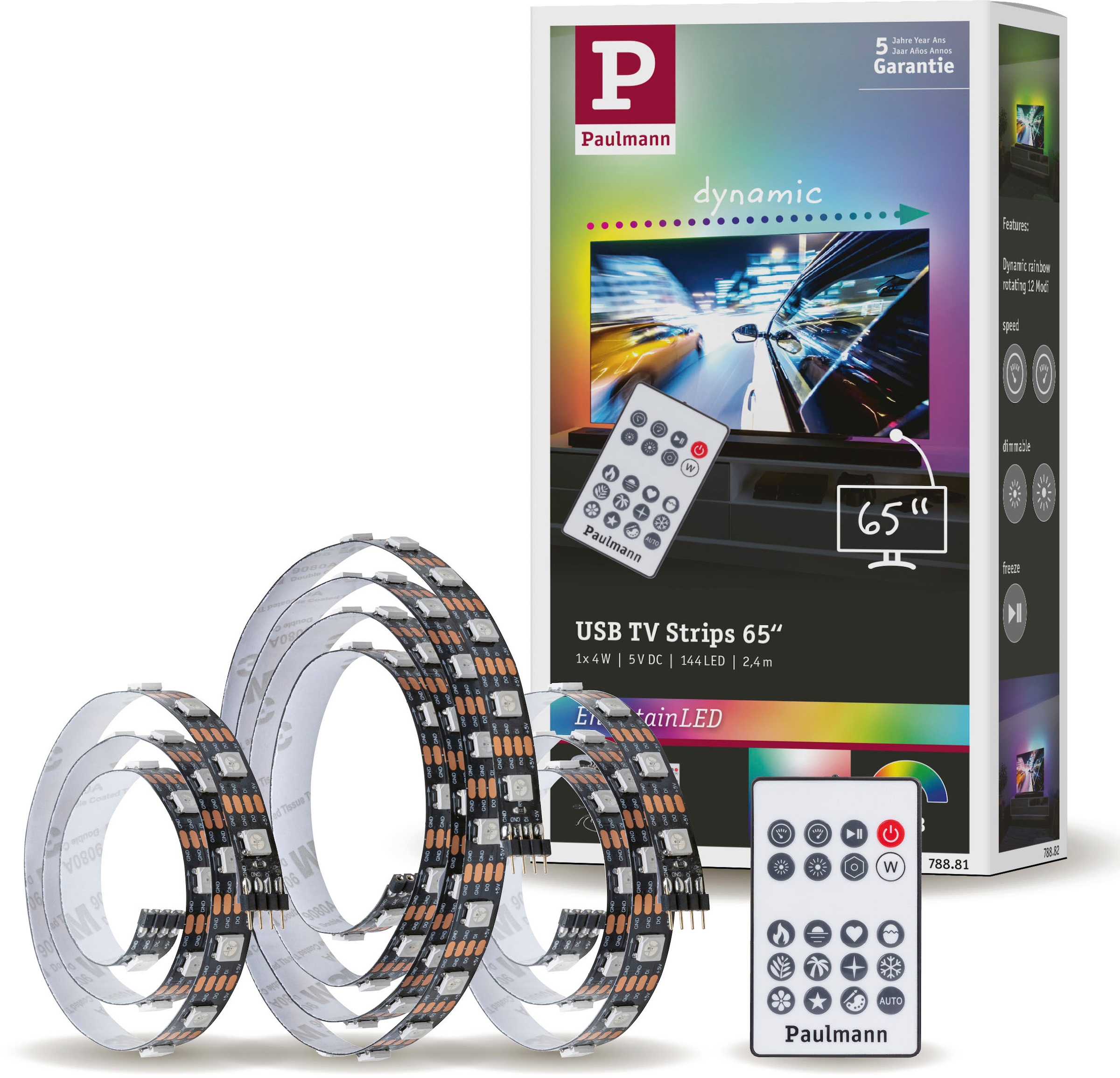 Paulmann LED-Streifen »USB LED Strip TV-Beleuch...