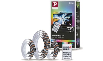 LED-Streifen »USB LED Strip TV-Beleuchtung 65 Zoll 2,4m Dynamic Rainbow RGB 4W«, 1...