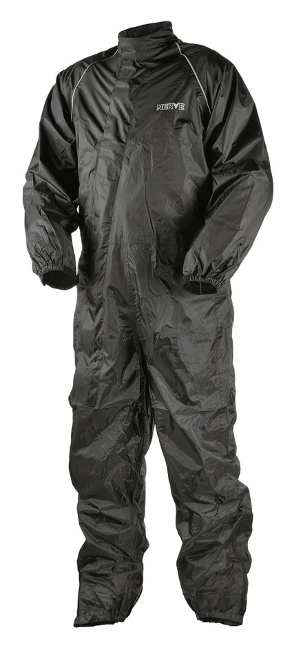 NERVE Regenoverall "Hard Rain", M, schwarz, Overalls