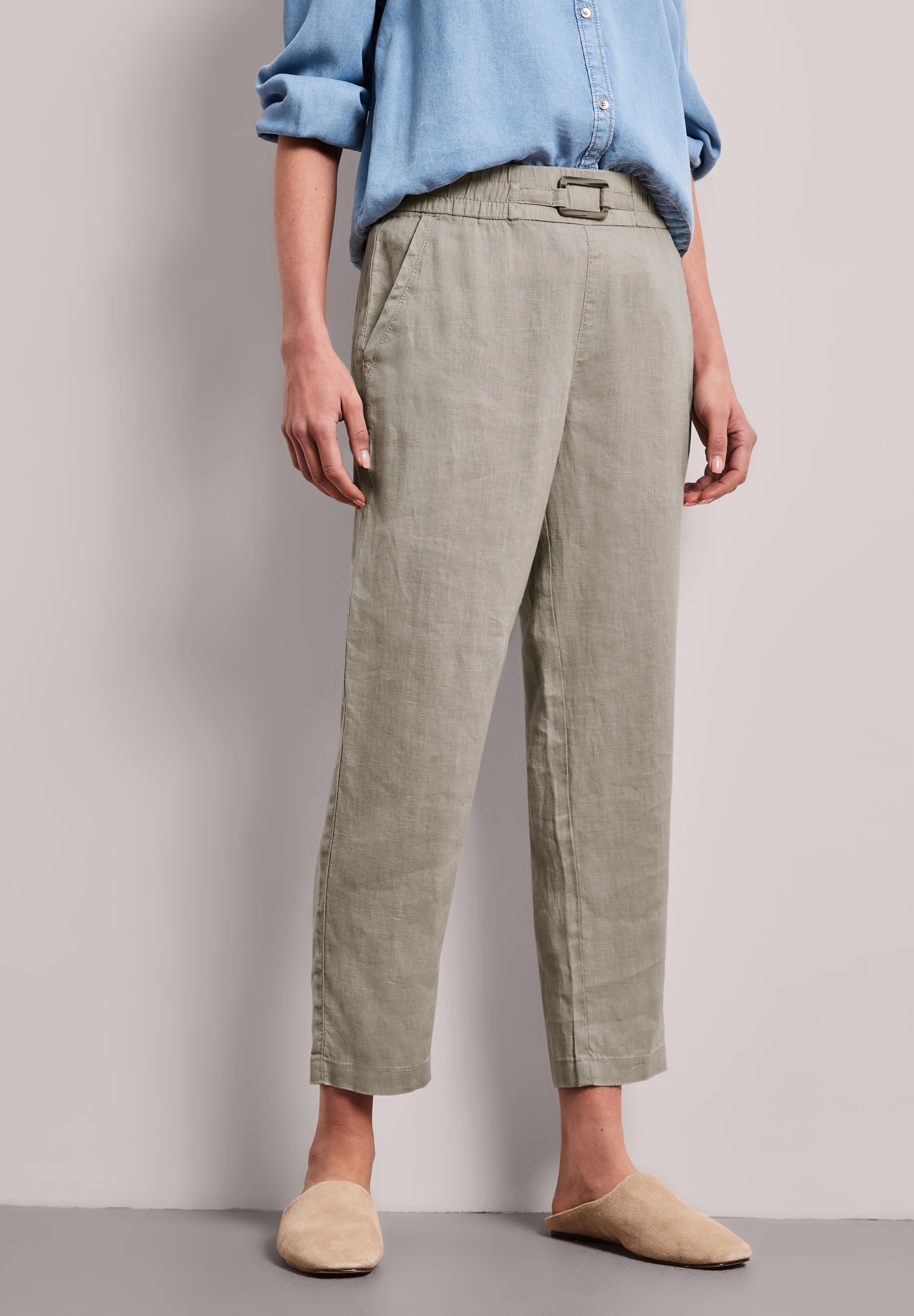 Cecil Stoffhose aus Leinen günstig online kaufen