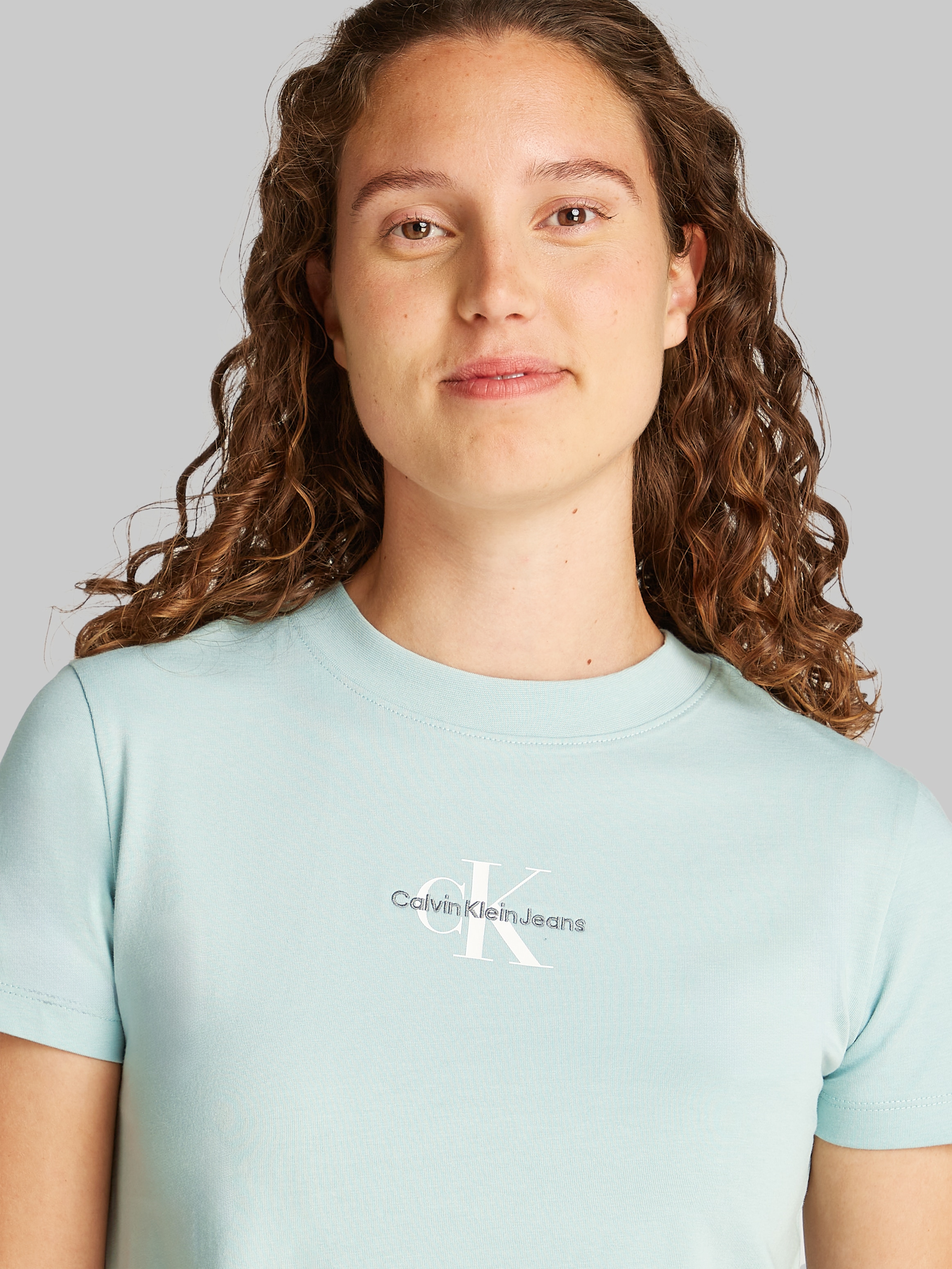 Calvin Klein Jeans T-Shirt "MONOLOGO BABY TEE", mit Logo günstig online kaufen