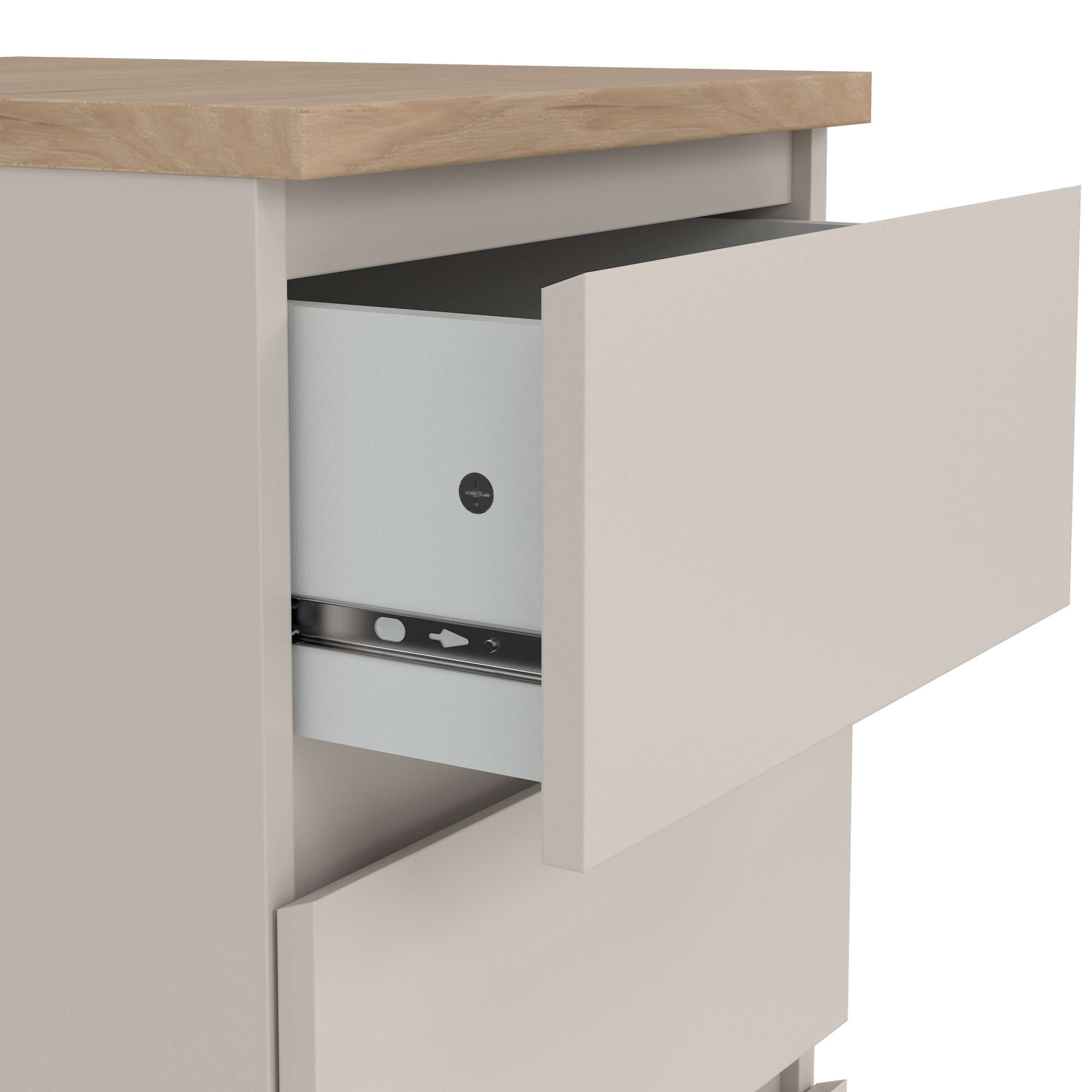 INOSIGN Kommode »Naia« Elegante und modernes Sideboard mit 3 geräumigenSchubladen