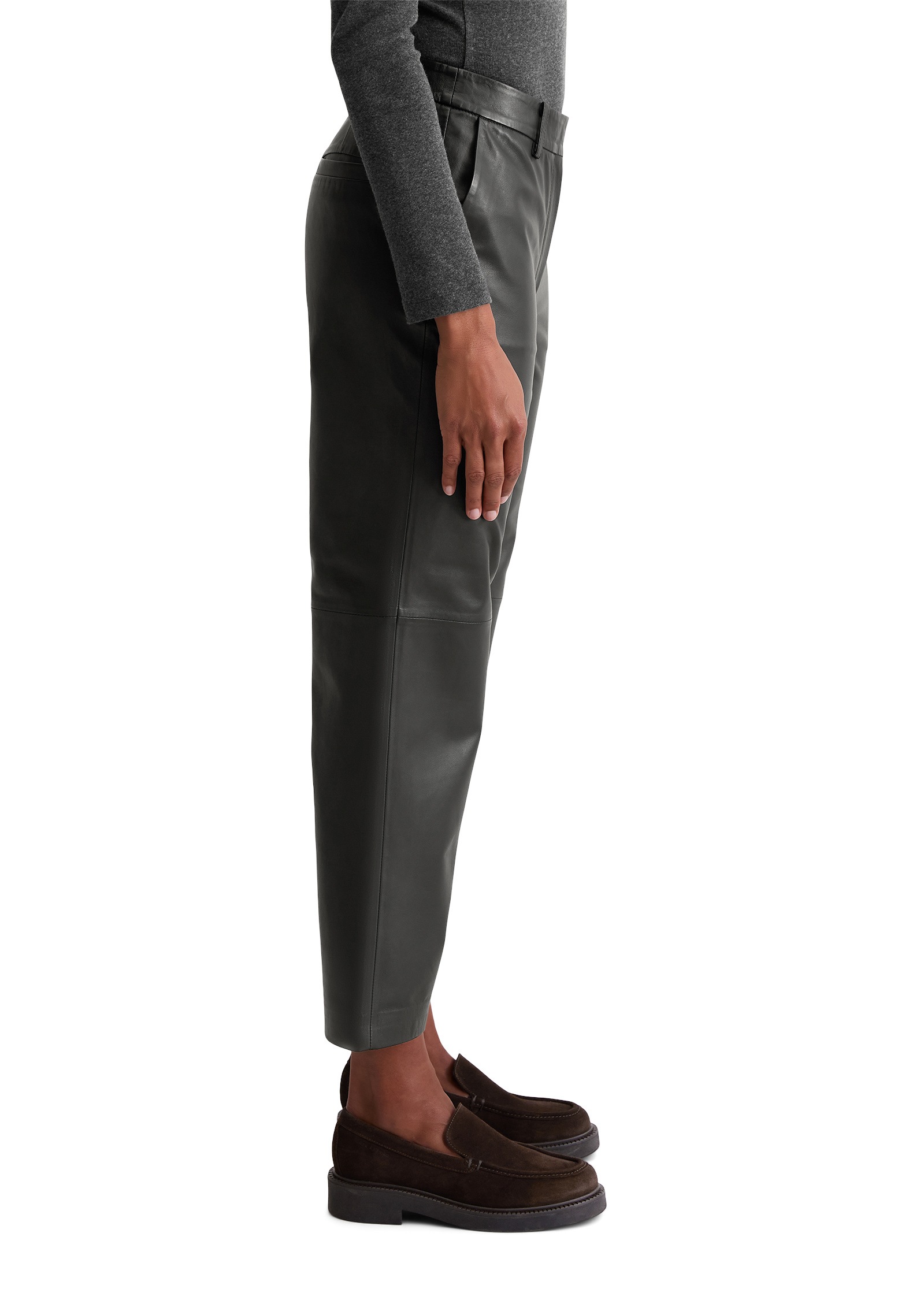 Marc OPolo Lederhose "aus softem Lamm-Nappaleder" günstig online kaufen