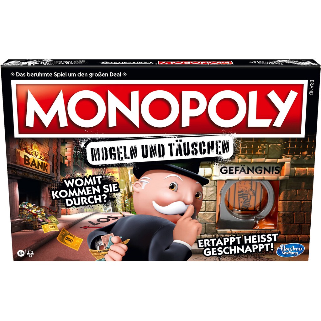 Hasbro Spiel »Monopoly Mogeln und Täuschen«, Made in Germany