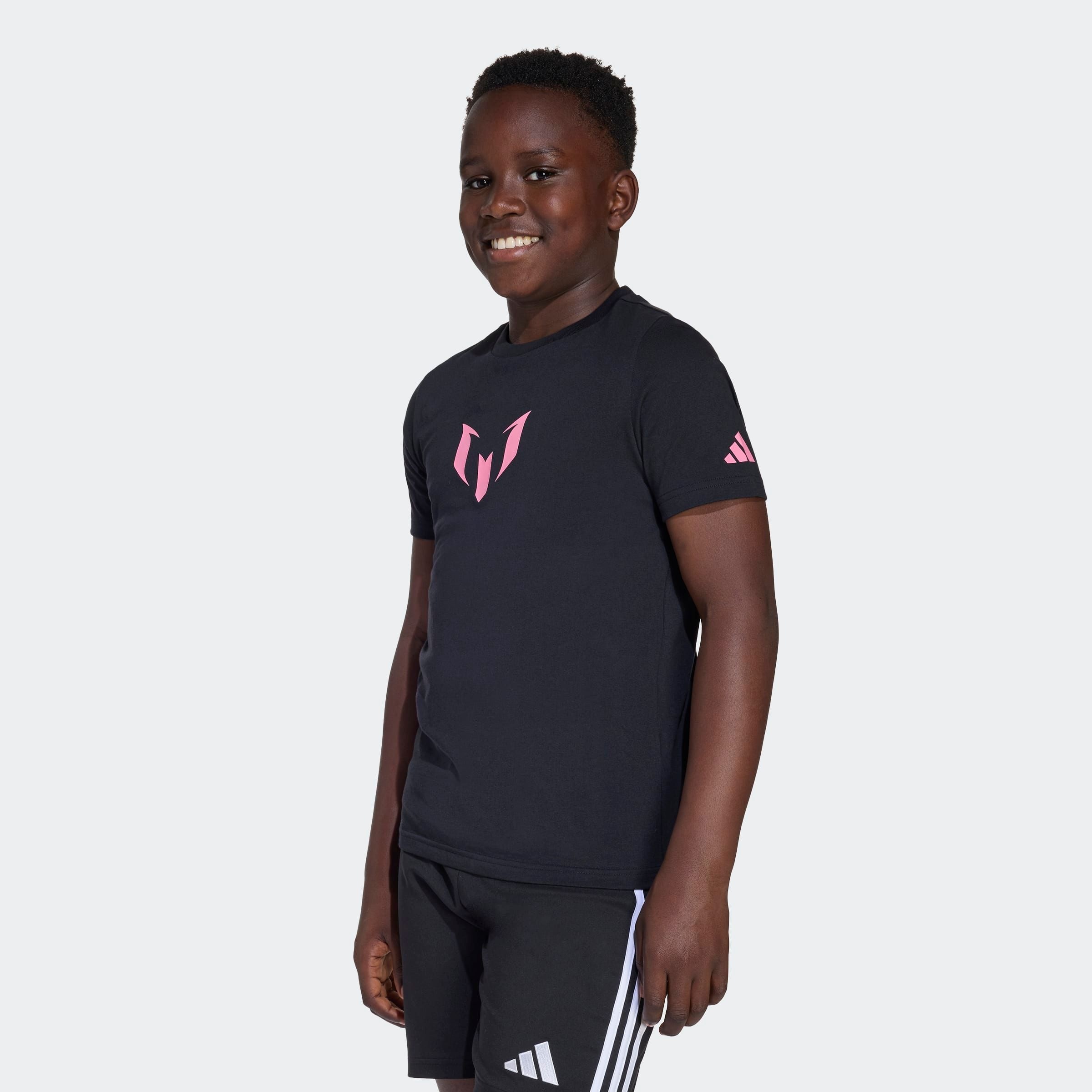 Thumbnail - adidas Performance Trainingsshirt "MIT GRAFIK FÜR KINDER MIT MESSI-NAMESZUG UND SPIELERUMMER" sportlicher Stil, mit Name...