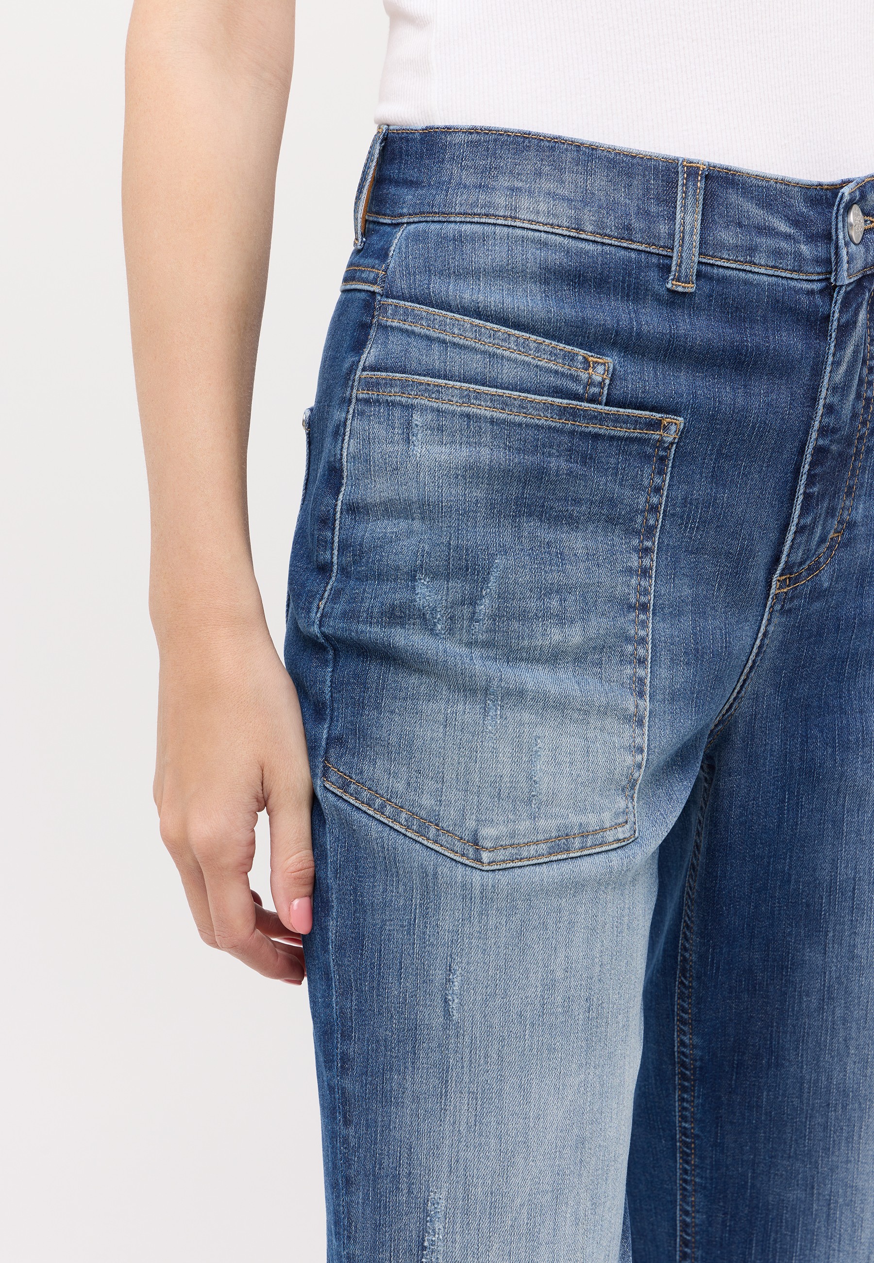 Thumbnail - ANGELS Relax-fit-Jeans "LIBERTA TU" mit großen Vordertaschen