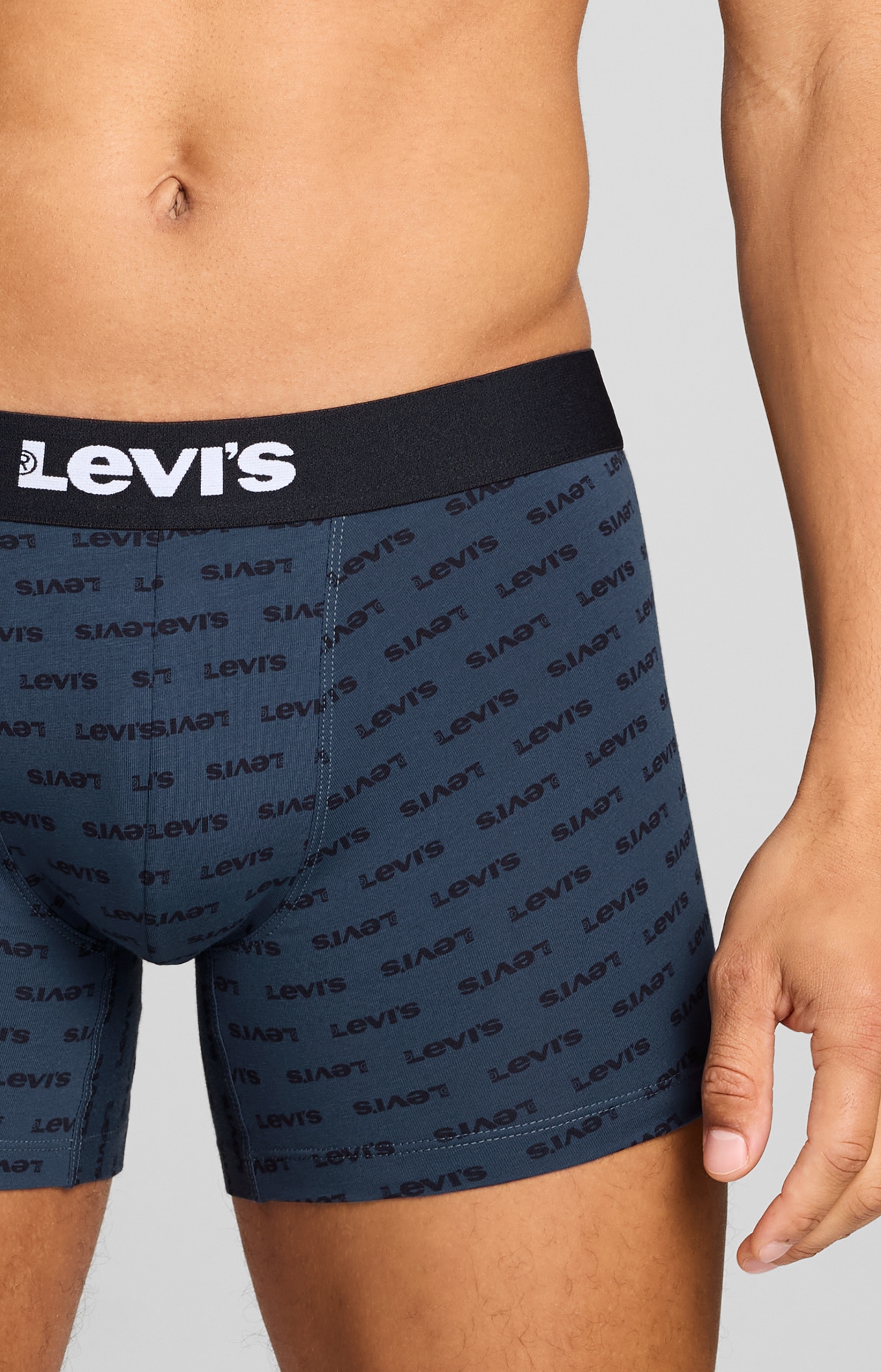 Levi's® Boxershorts »LEVIS MEN LOGO AOP BOXER BRIEF 2P«