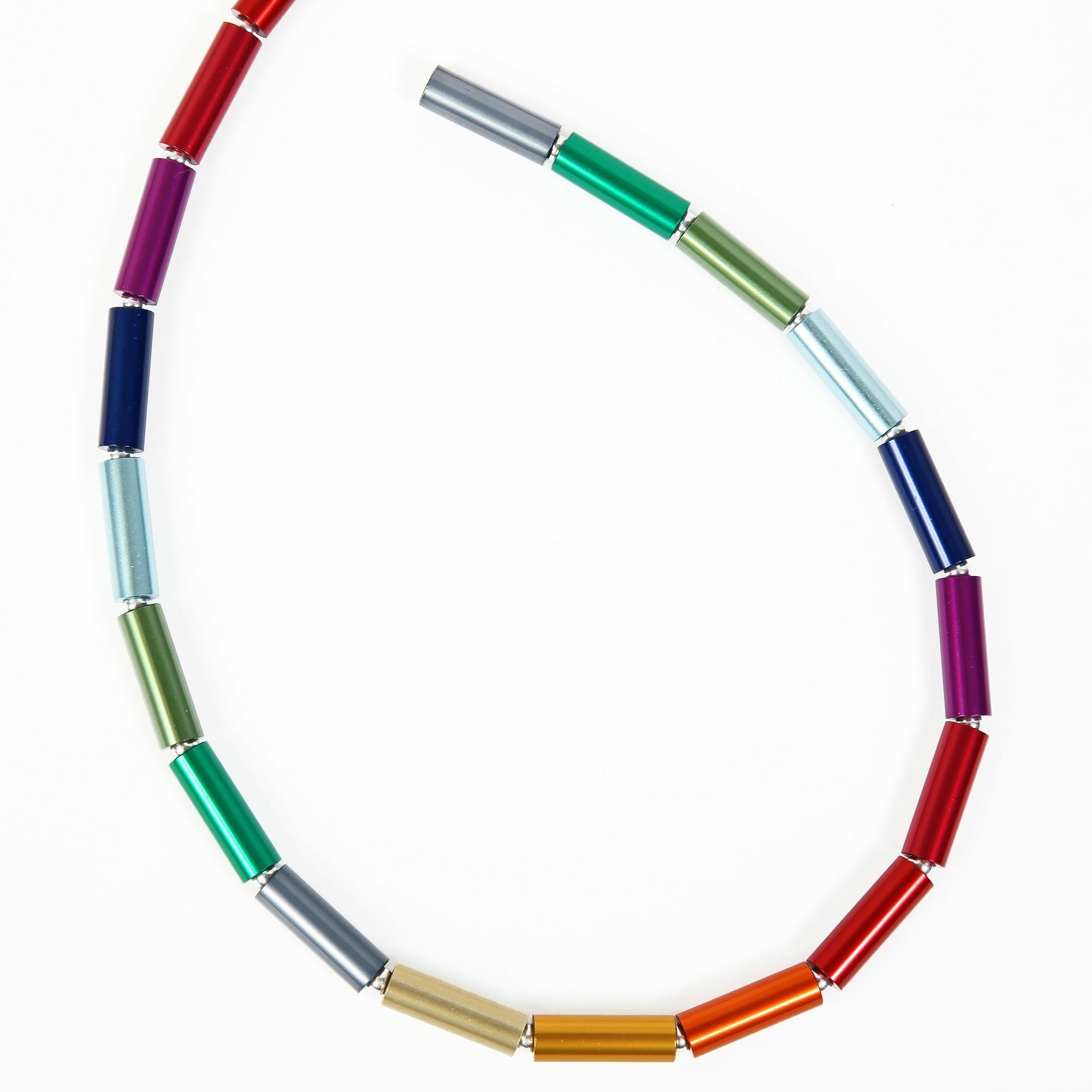 DeMarie Collierkettchen »eloxierte Aluminium Collierkette«