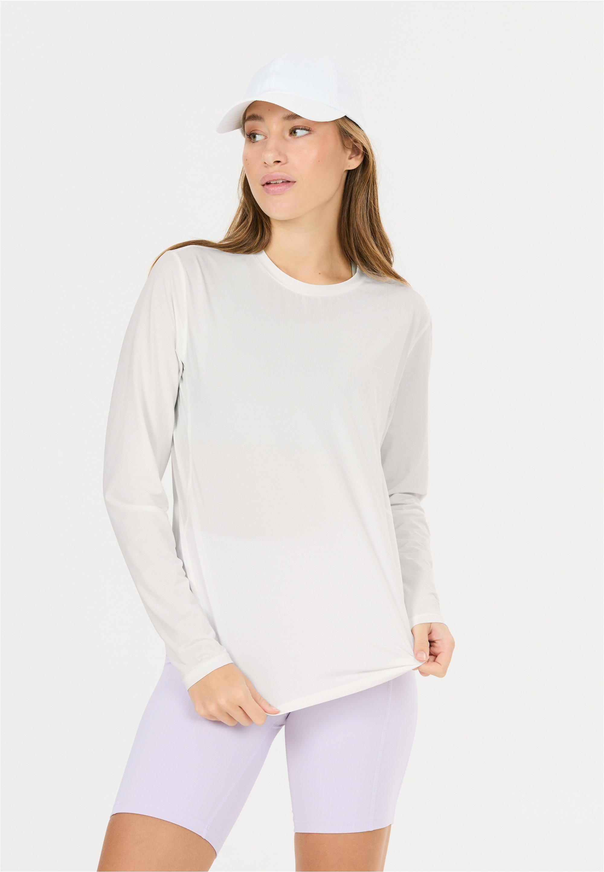 ENDURANCE Herren Funktionsshirt "Nan", weiß, Gr. 44, unifarben, 90% Polyester, 10% Elasthan, Shirts, für maximale Frische und Bewegungsfreiheit