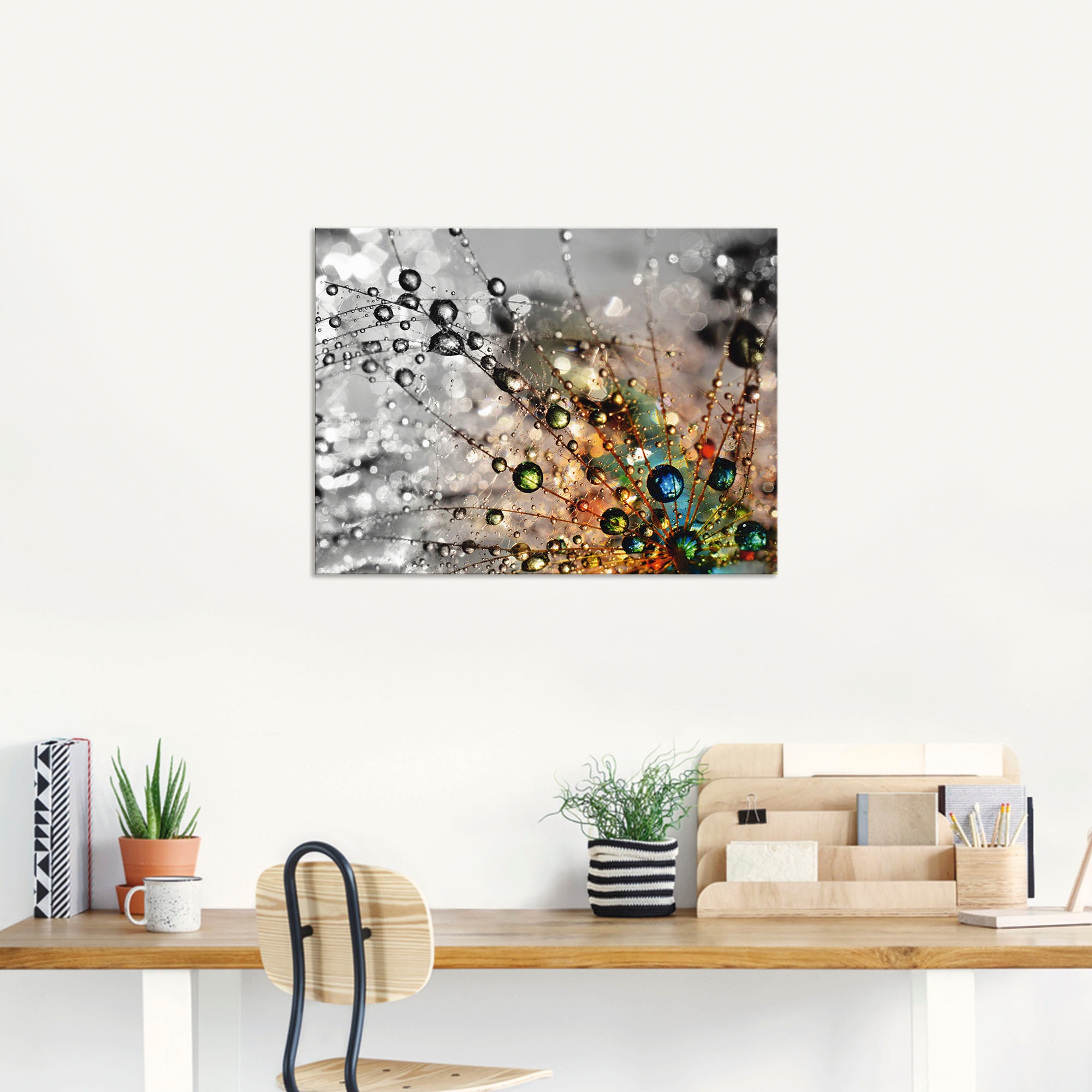 Artland Wandbild "Farbenfrohe Natur" 1 Stk. tlg. als Alubild, Outdoorbild, günstig online kaufen
