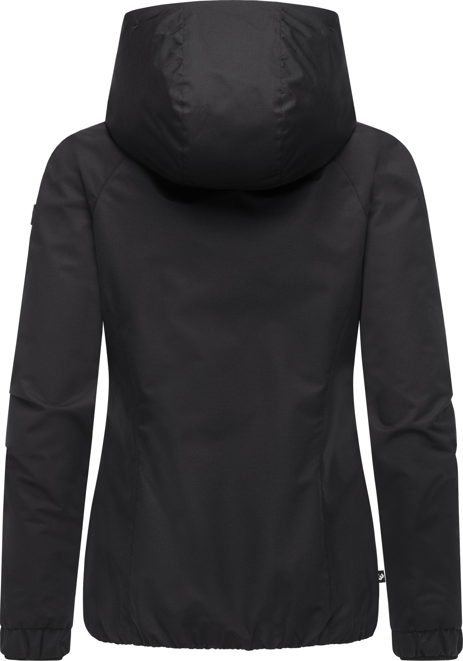 Ragwear Outdoorjacke »Dizzie Tech«, mit Kapuze, Wasserdichte Damen Übergangsjacke mit großer Kapuze