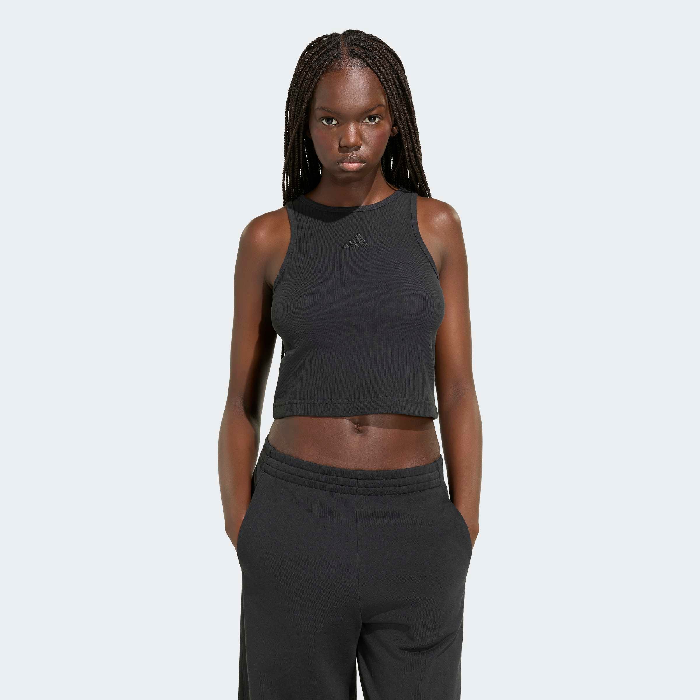 adidas Sportswear Tanktop »W AK SL RIB TNK« mit sportlichem Stil, für Sportmode und Streetwear, in normaler Länge