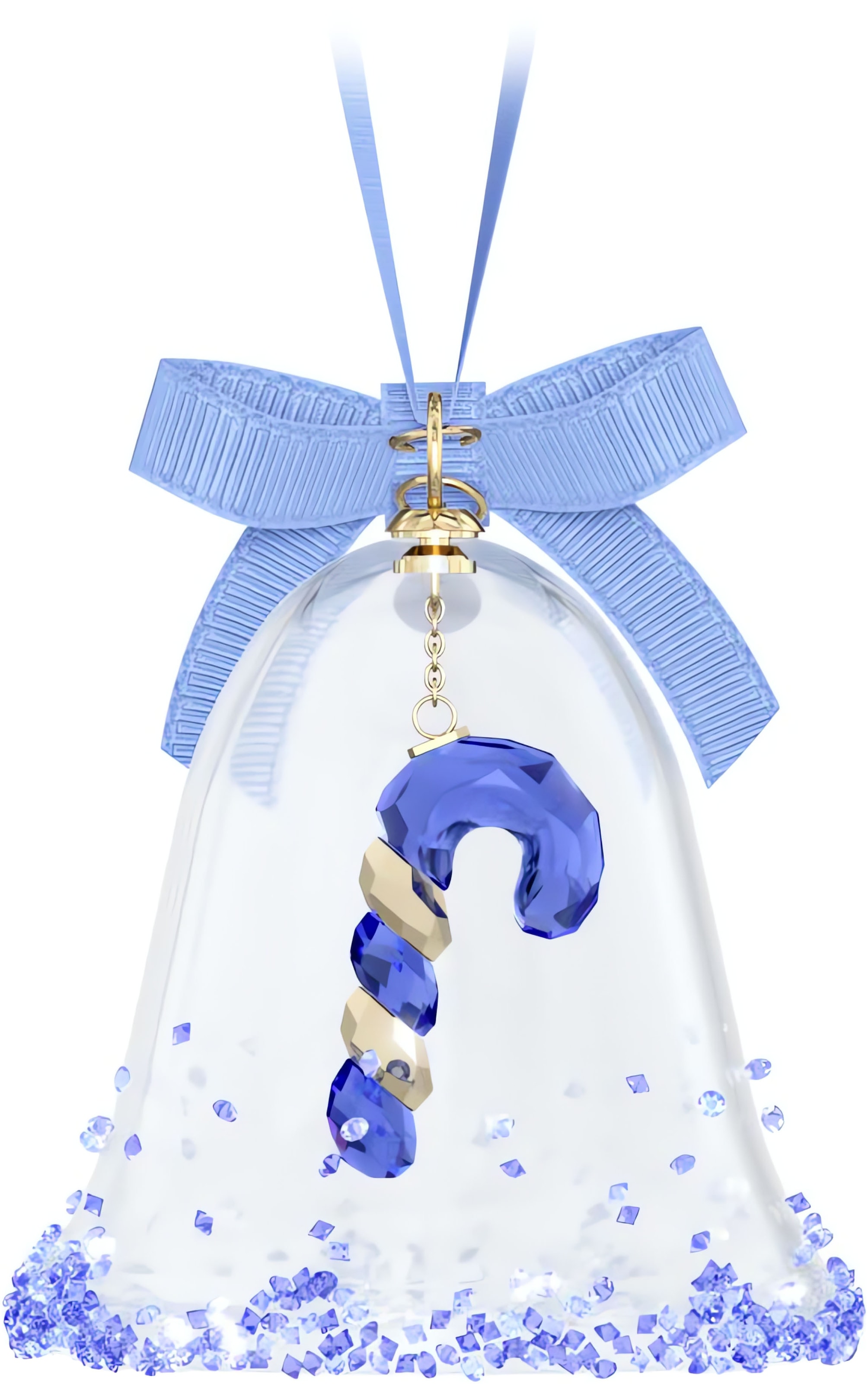 Swarovski Dekohänger »Sammelfigur Holiday Cheers Dulcis Weihnachtsglocke, 5688313, 5688314«, (1 St.), Swarovski® Kristall