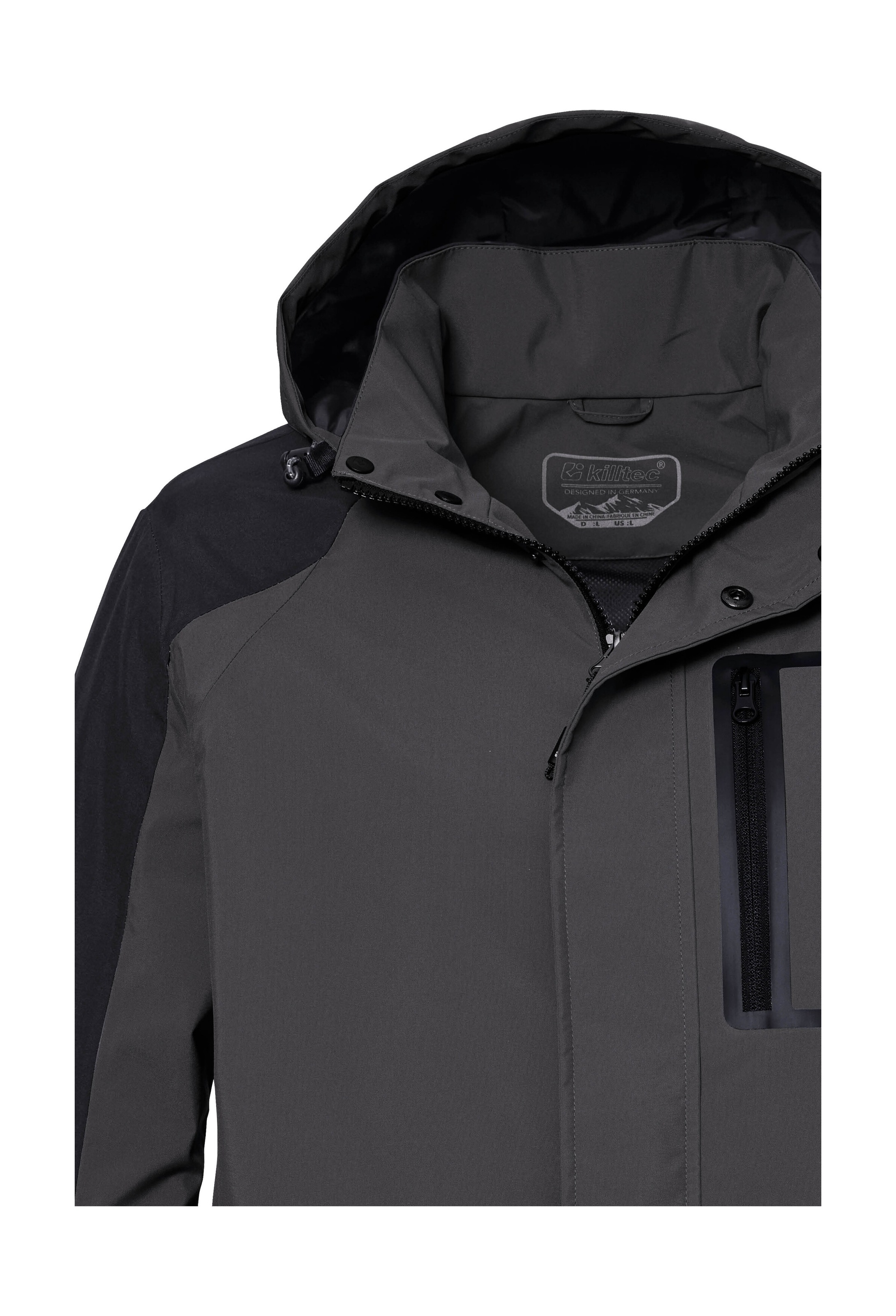 Killtec Outdoorjacke »KOS 54 MN JCKT«, wind- u wasserdicht, atmungsaktiv, PFAS-frei imprägniert