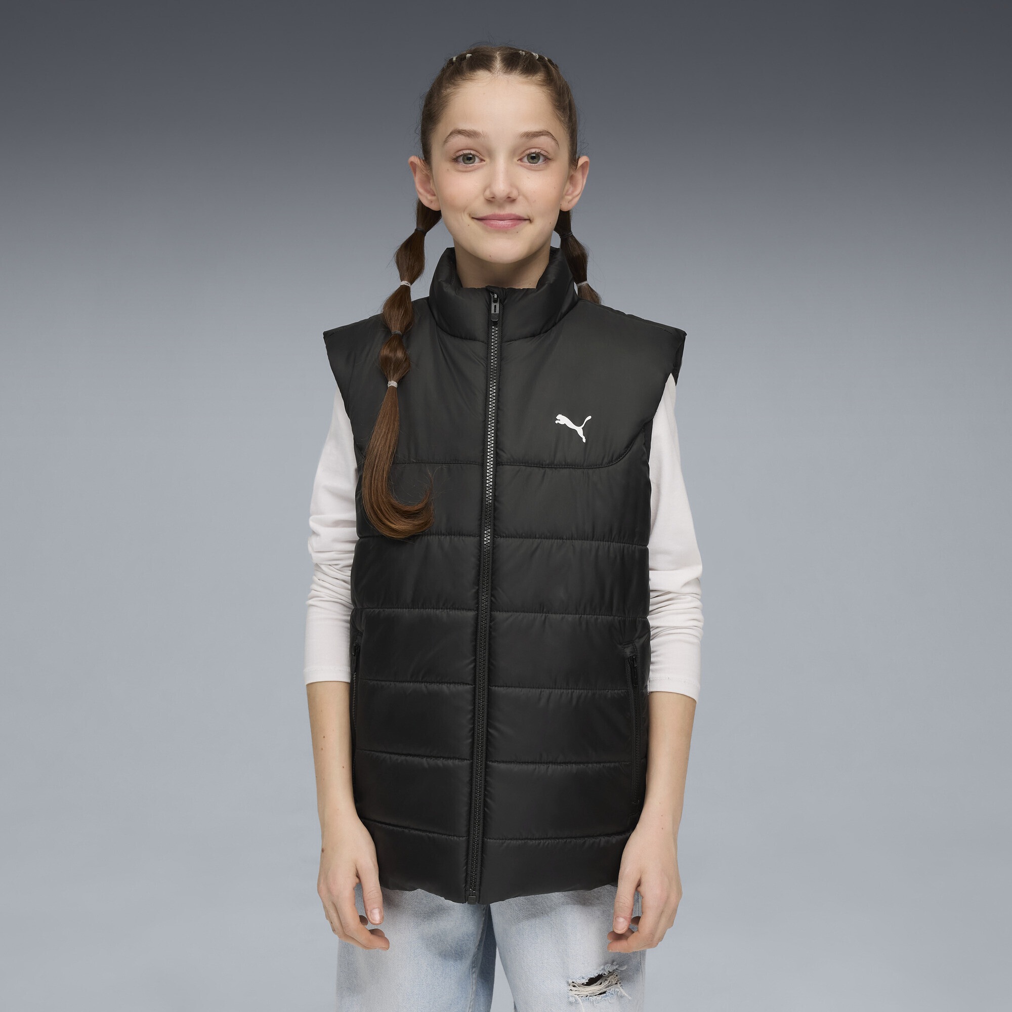 PUMA Winterjacke »Essentials Wattierte Weste Jugendliche«