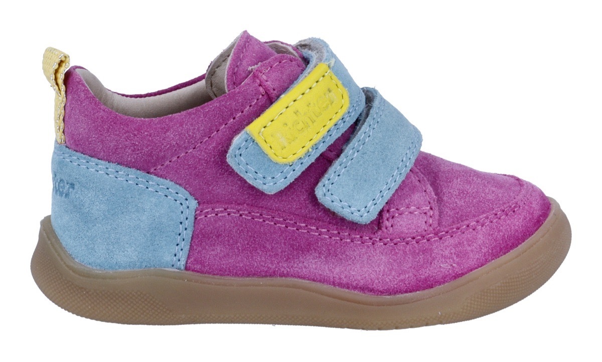 Richter Barfußschuh »Samy«  Kinderschuh im Konstrastlook, Größenschablone zum Download