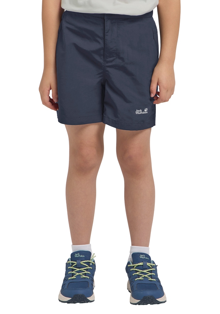 Jack Wolfskin Shorts "SUN SHORTS K" schnell trocknendes Material, elastischer Bund