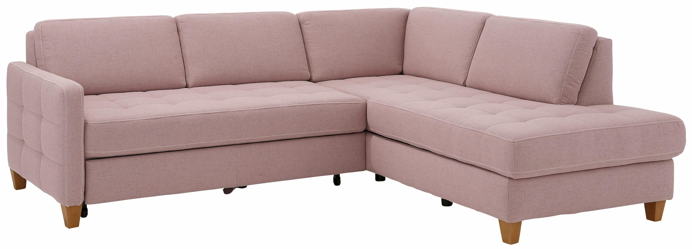 Home affaire Ecksofa »Earl L-Form«, wahlweise auch mit Bettfunktion oder Bettfunktion mit Bettkasten