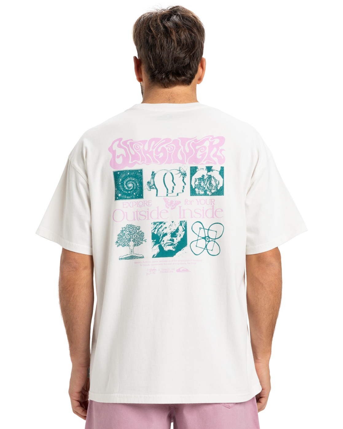 Quiksilver T-Shirt »Outside Inside«