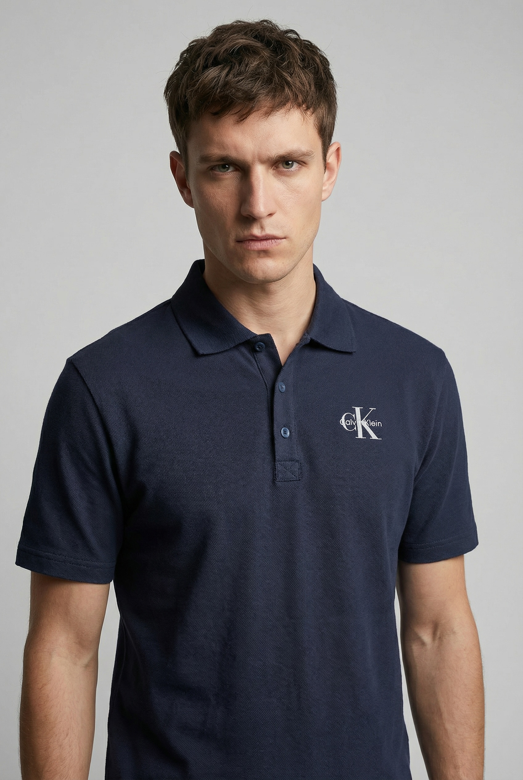 Calvin Klein Jeans Poloshirt "EASY MONOLOGO CASUAL PIQUE" Regular fit mit P günstig online kaufen
