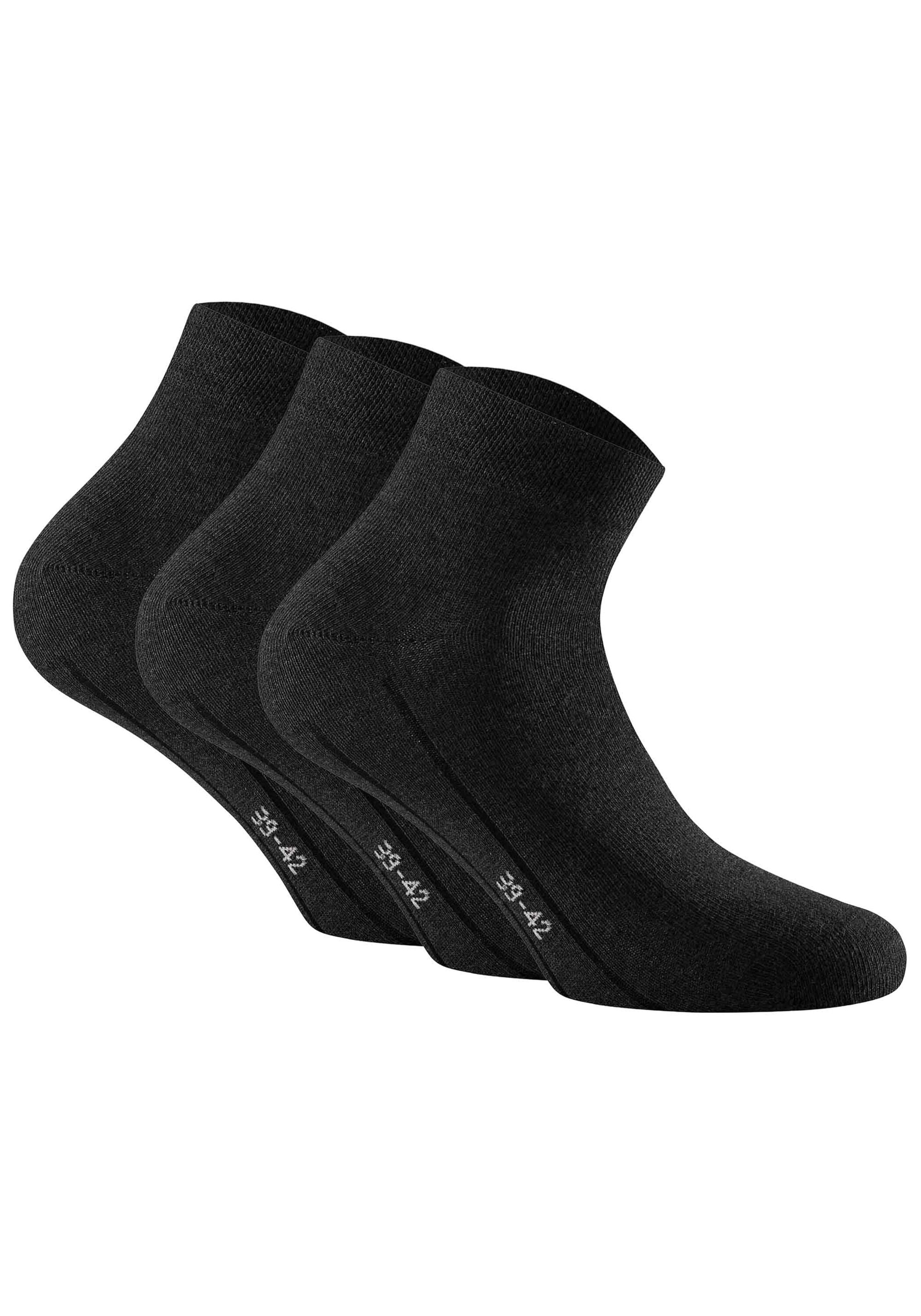 Rohner Socks Sneakersocken "Socken Sneaker Plus 3er Pack 3er Pack" günstig online kaufen
