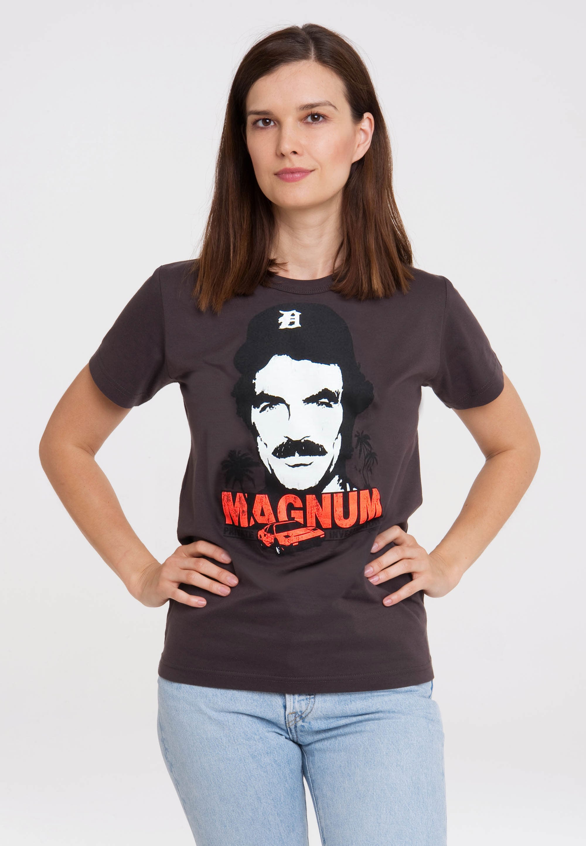Logoshirt Marškinėliai »Magnum« su coolem Print