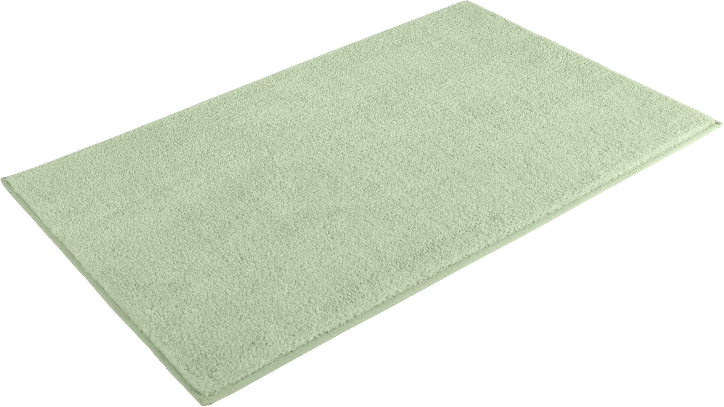 OTTO home Badematte "Vanessa, Badvorleger, Badezimmer Teppich" Höhe 10 mm rutschhemmend beschichtet fußbodenheizungsgeeignet schnell trocknend strapazierfähig Badteppich, weiche Haptik, unifarben