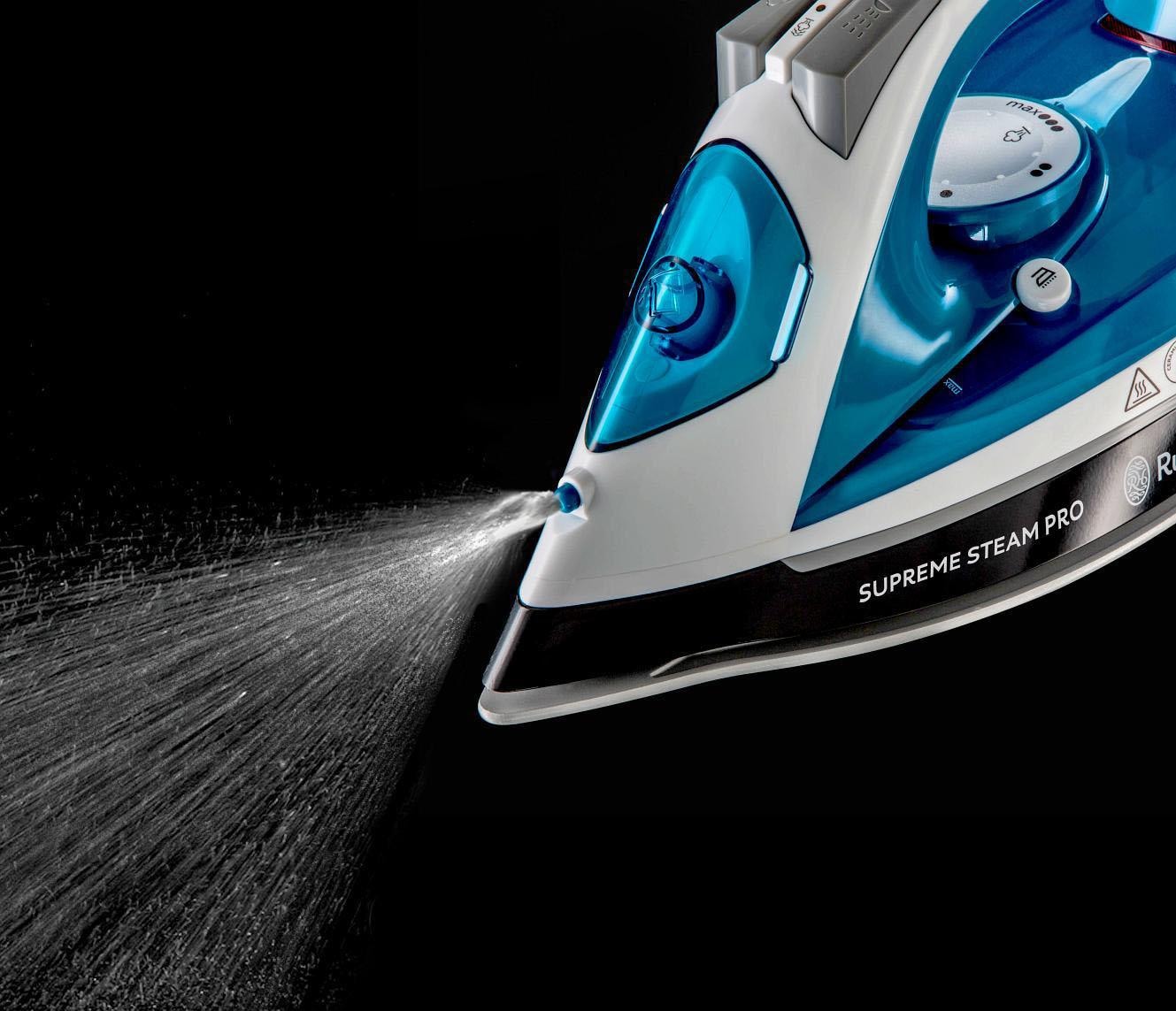 RUSSELL HOBBS Dampfbügeleisen »Supreme Steam Pro 23971-56«, 2600 W, mit antihaftversiegelter Keramik-Bügelsohle