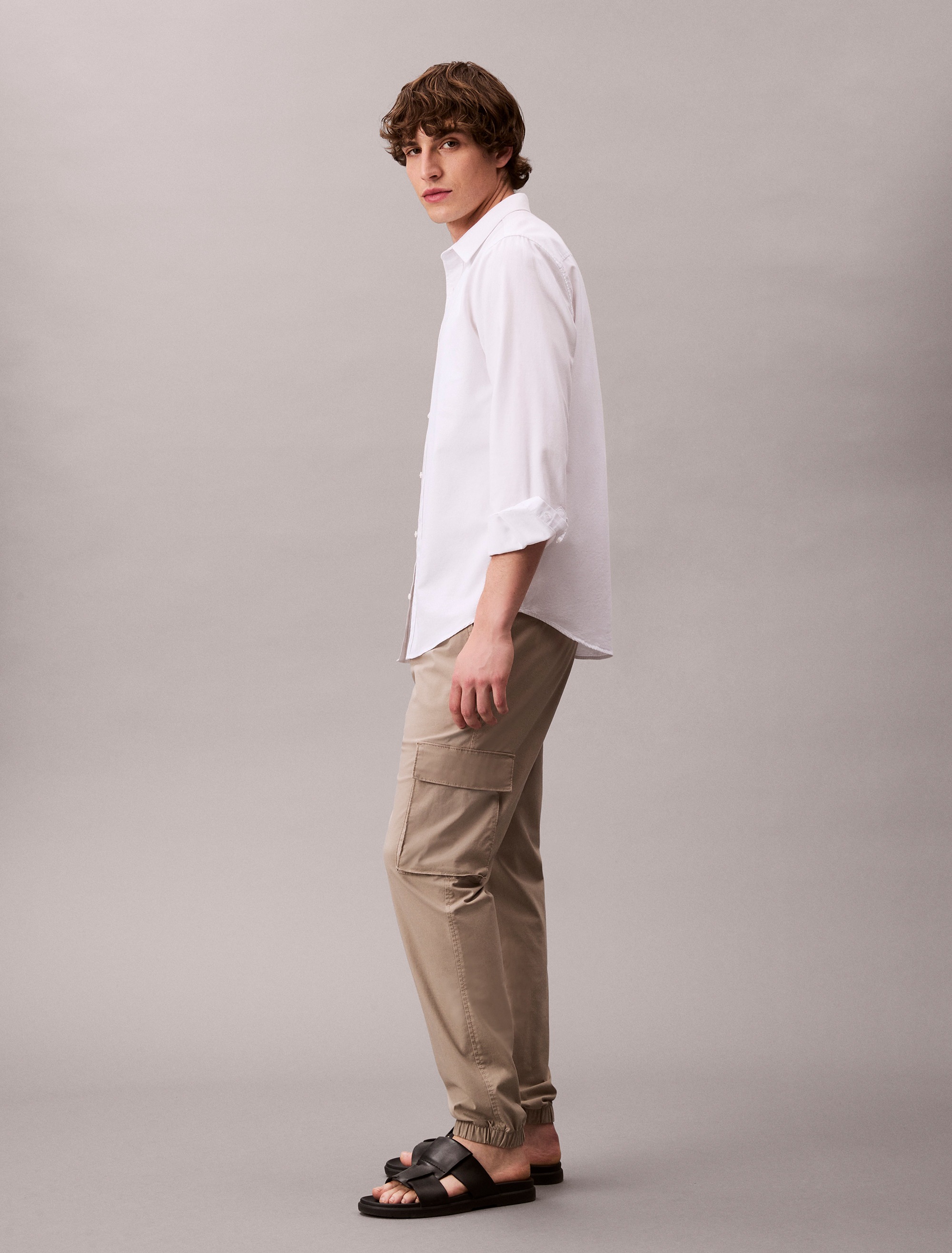 Calvin Klein Jeans Cargohose »PLL ON SKNNY CRG RPS«, Mit elastischem Bund
