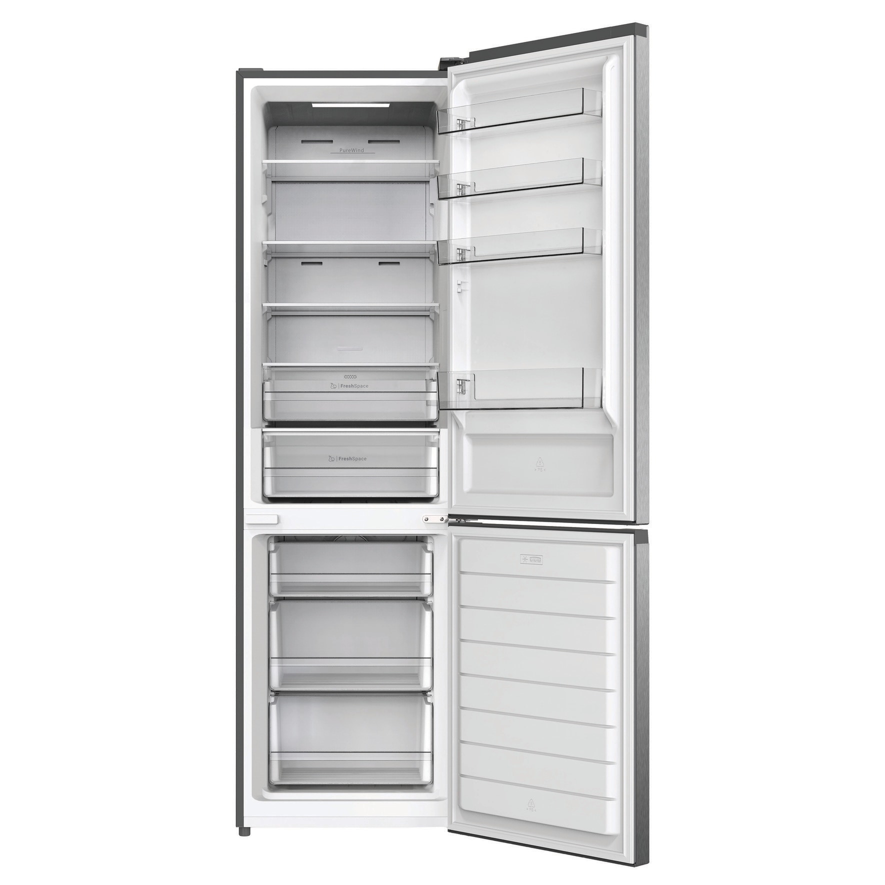 Privileg Kühl-/Gefrierkombination »PRK2 6371 S6« 200 cm hoch 59,5 cm breit Extra Cooling-Funktion mit einem Tastendruck durch Push&Go